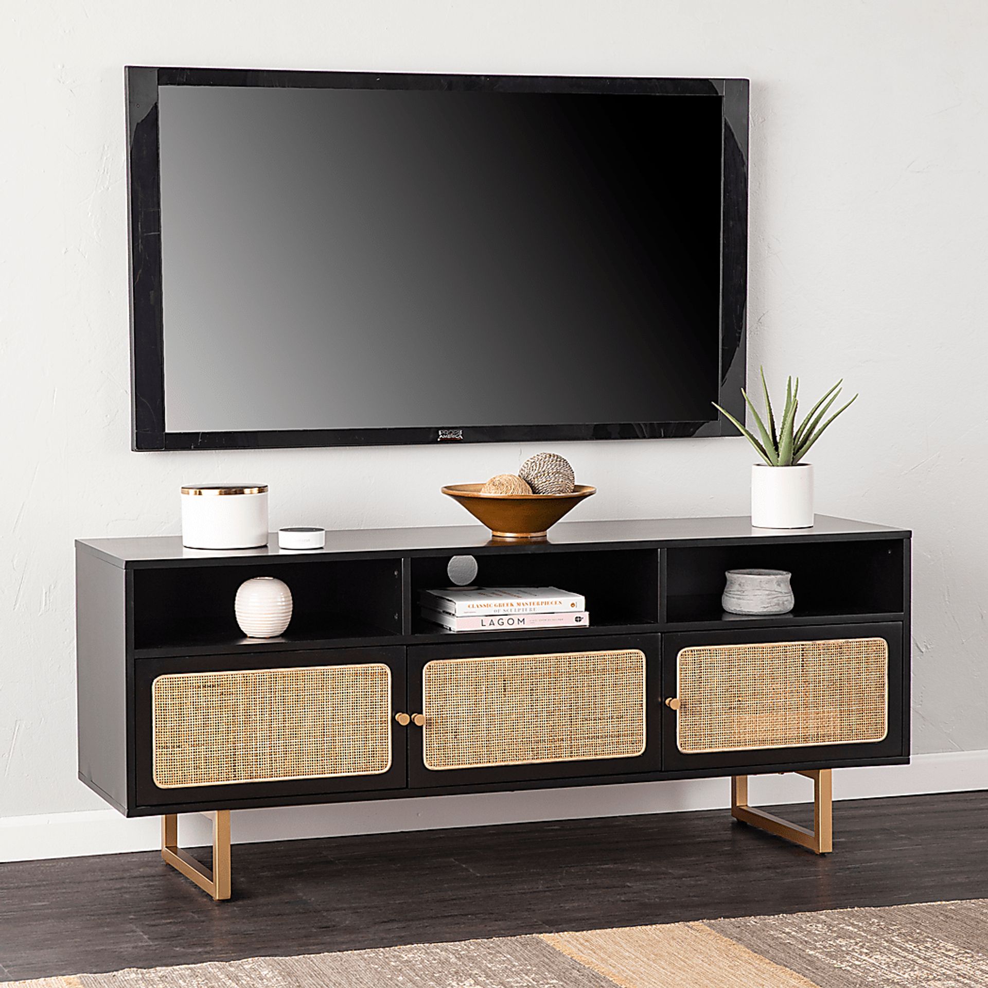 Wilaford Black 60 in. Console - Image 2