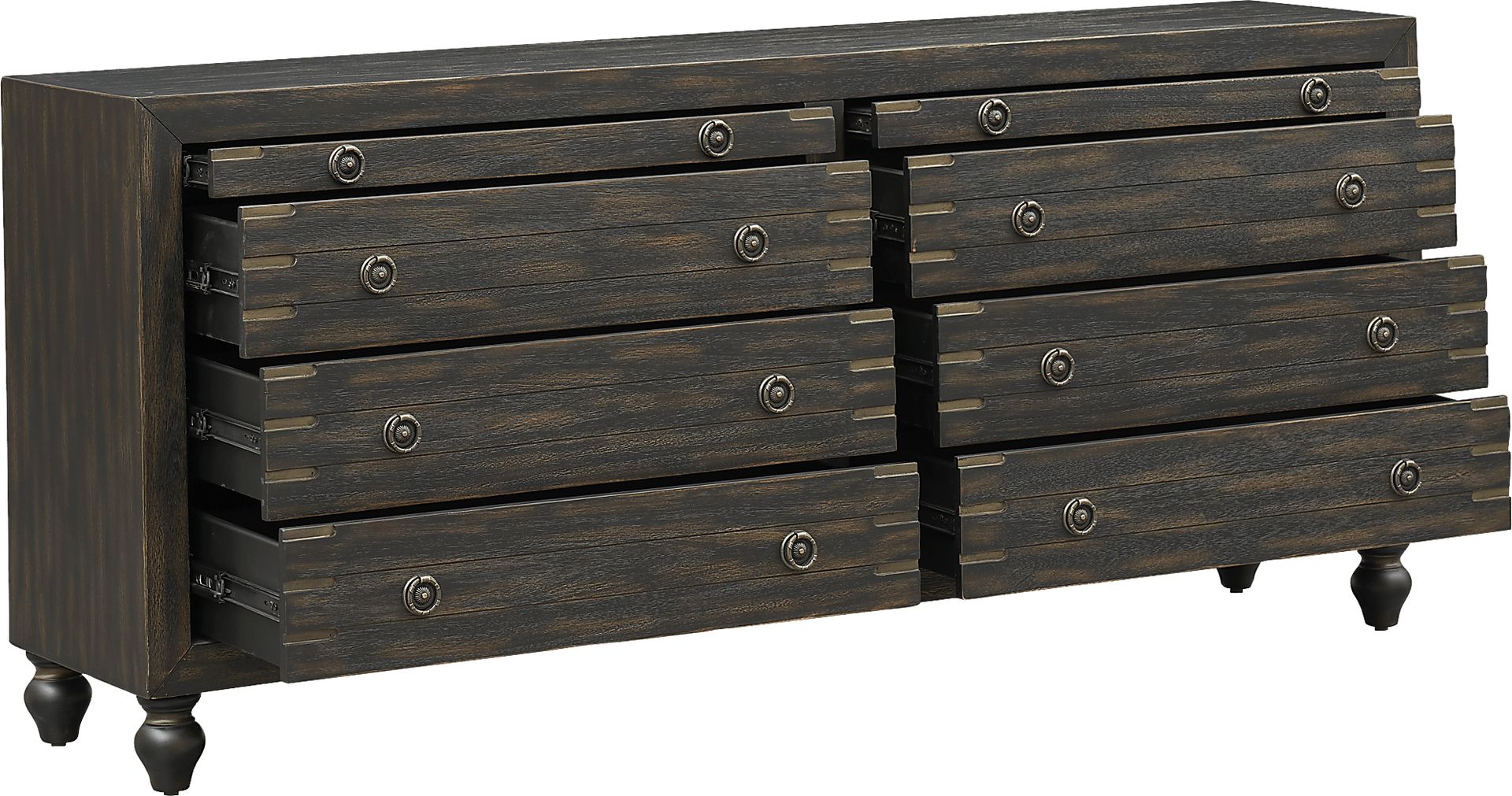 Wilaka Black Credenza - Image 4