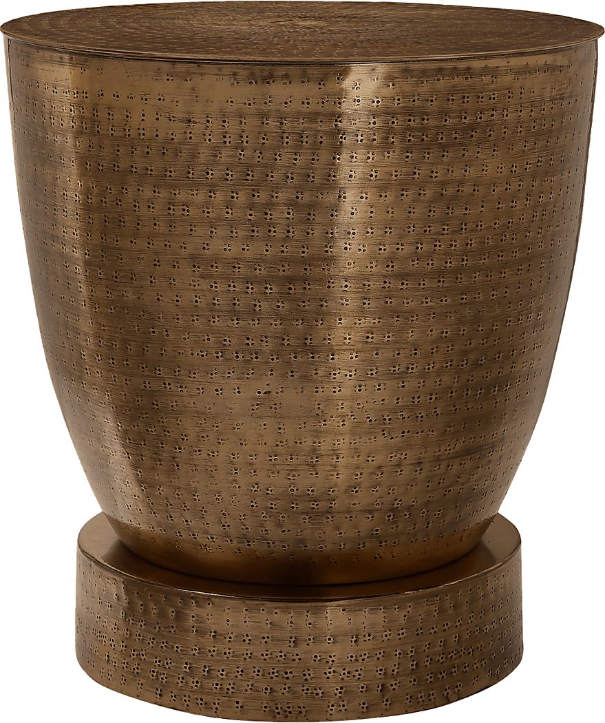 Wilclay Copper Accent Table