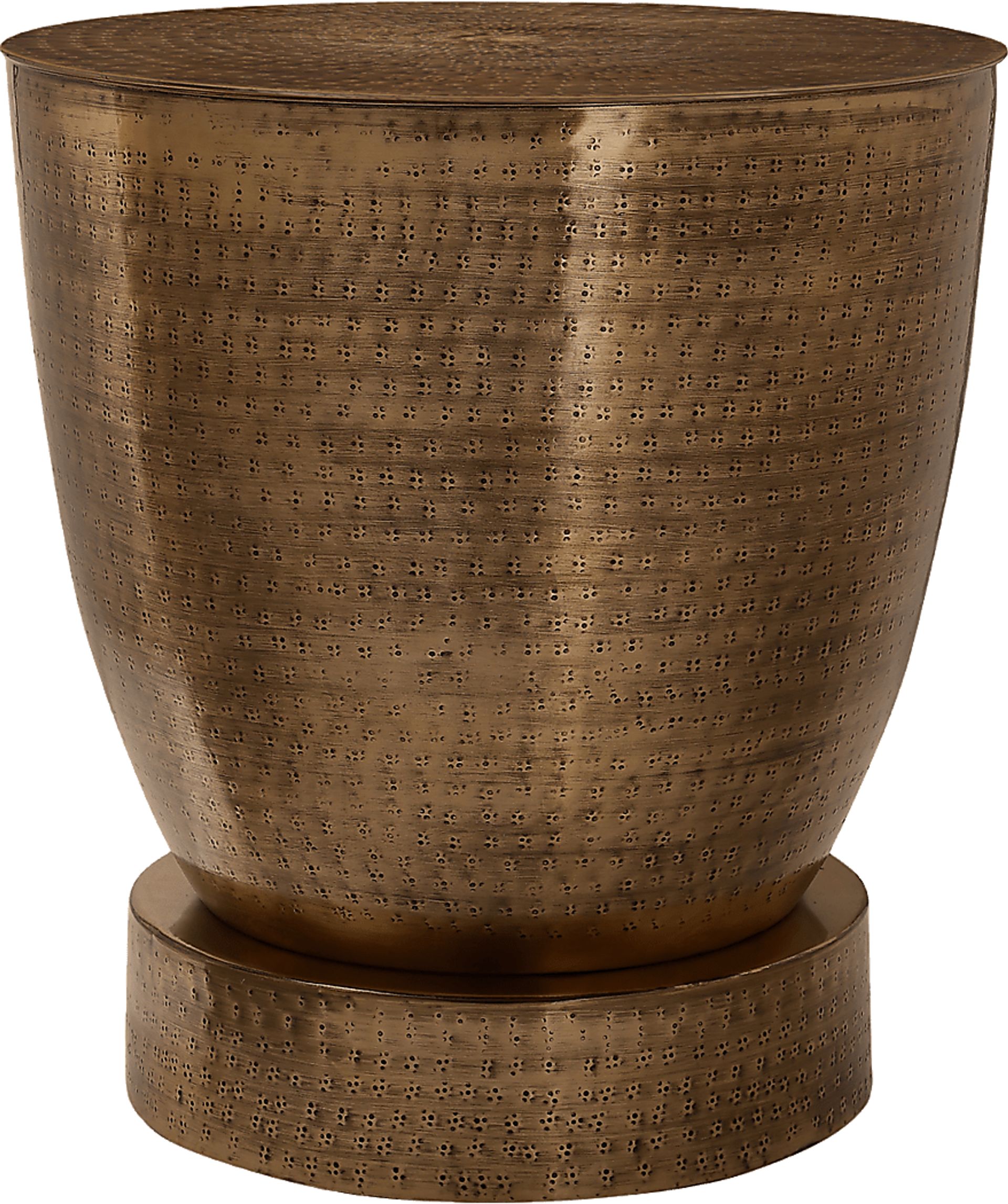 Wilclay Copper Accent Table - Image 1