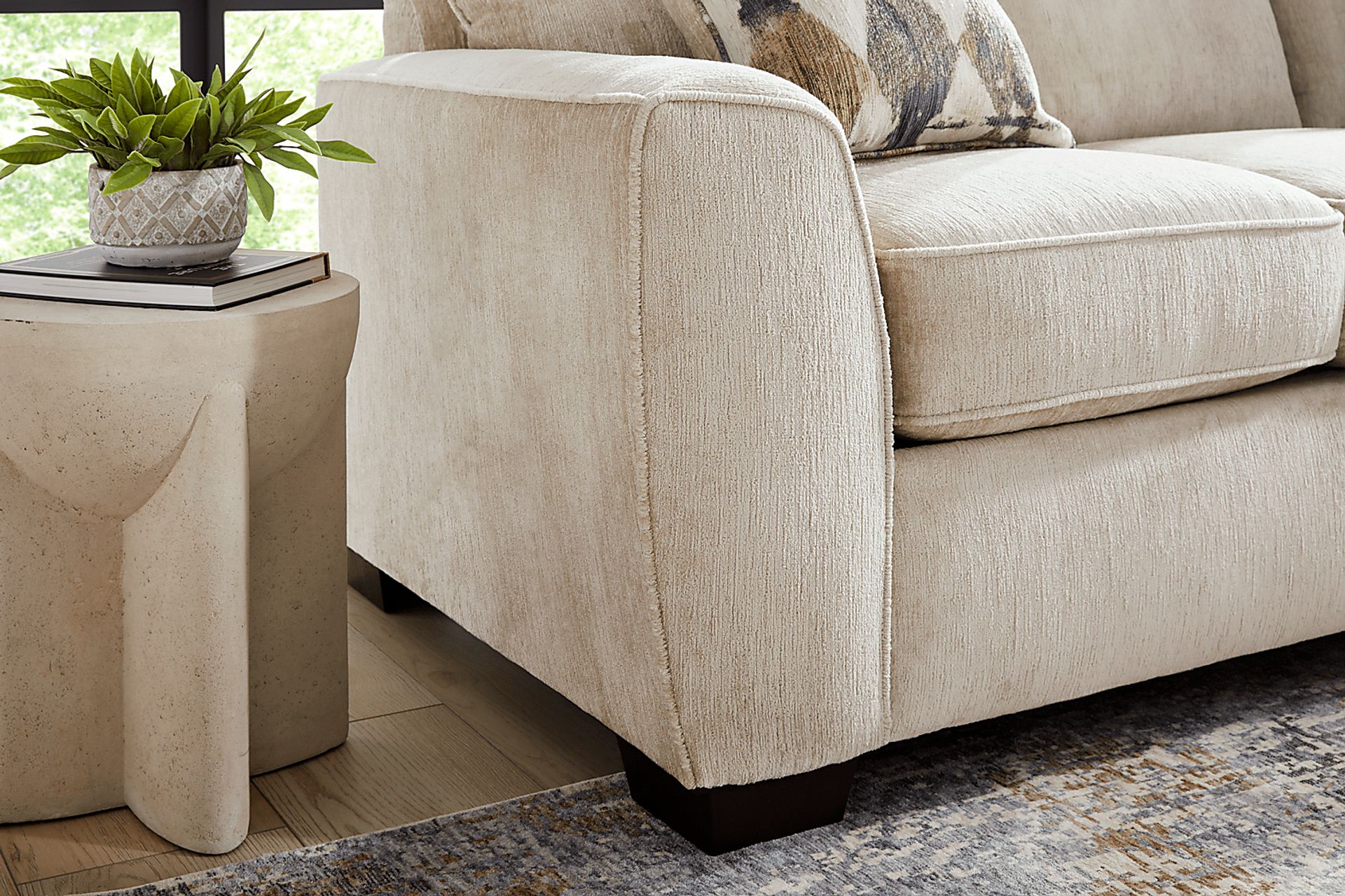 Wilcox Beige Sleeper Sofa - Image 5