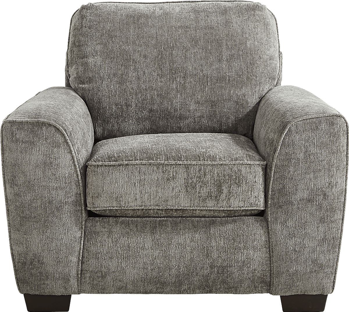 Wilcox Gray Chenille Fabric Chair | Rooms to Go