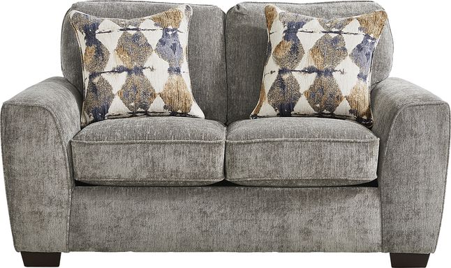 Wilcox Gray Loveseat