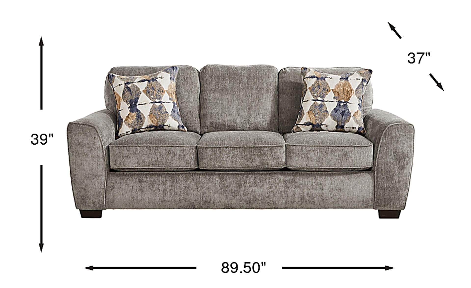 Dimension Image. Please refer to the Dimension Tab on this page for dimension details.