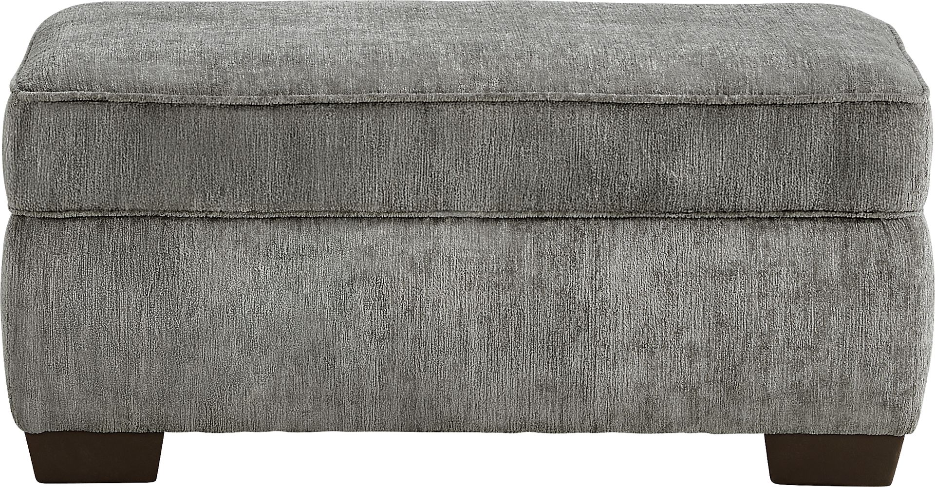 Wilcox Gray Storage Ottoman - Image 2
