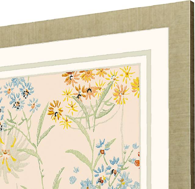Wild Flower Symphony I Green Framed Artwork - Thumbnail - Image 4