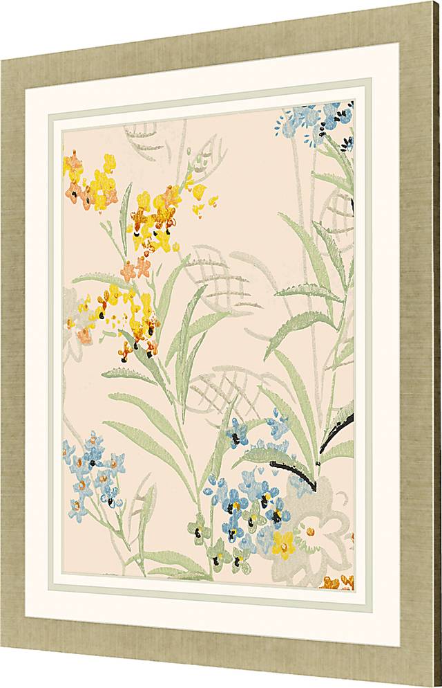 Wild Flower Symphony II Green Framed Artwork - Thumbnail - Image 3