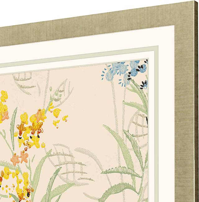 Wild Flower Symphony II Green Framed Artwork - Thumbnail - Image 4