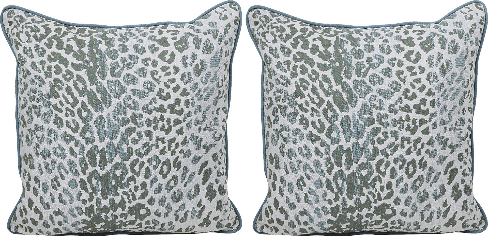 Instinct Willow Sandstone Indoor/Outdoor Accent Pillow, Set of Two - Image 1