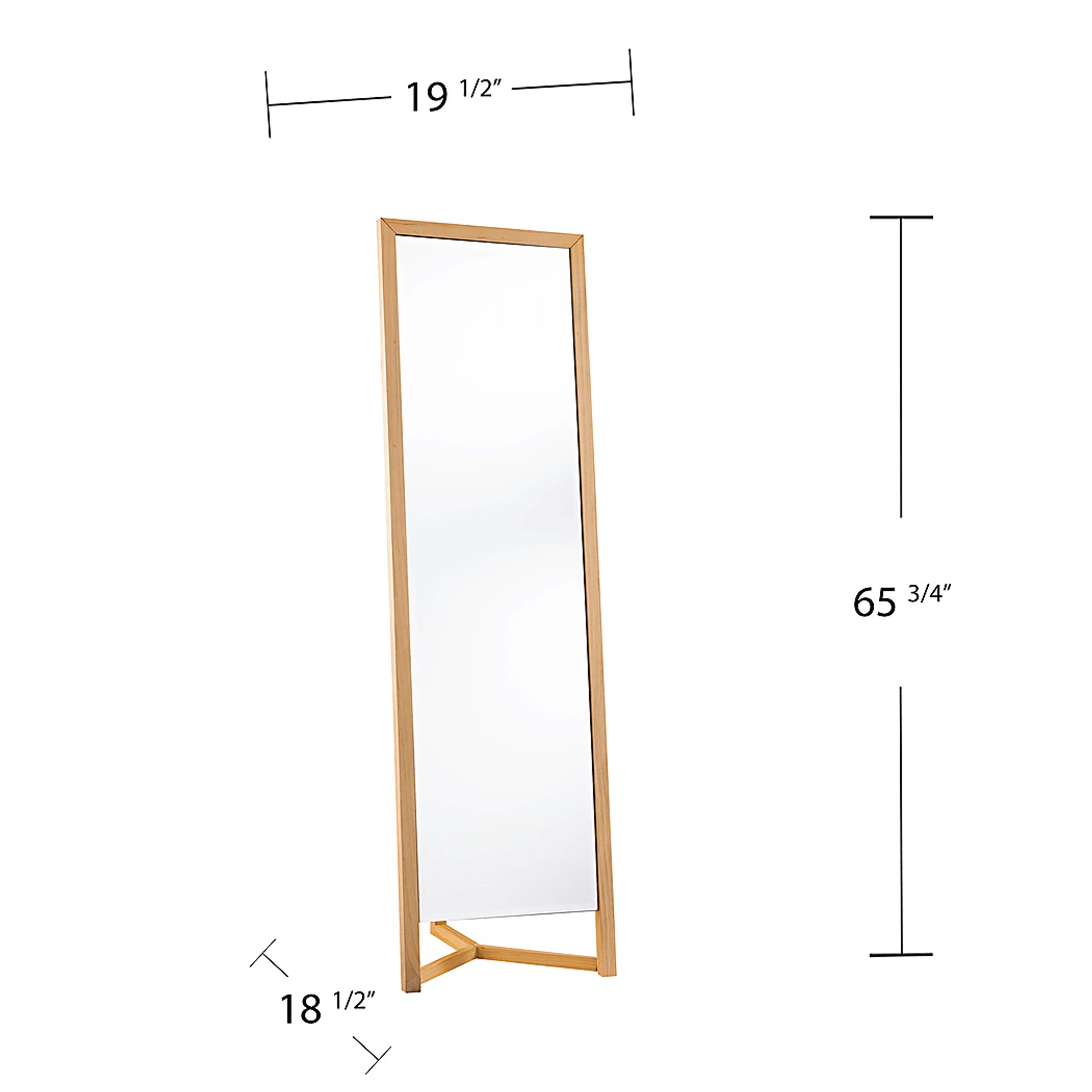 Wildbriar Brown Leaner Mirror - Image 7