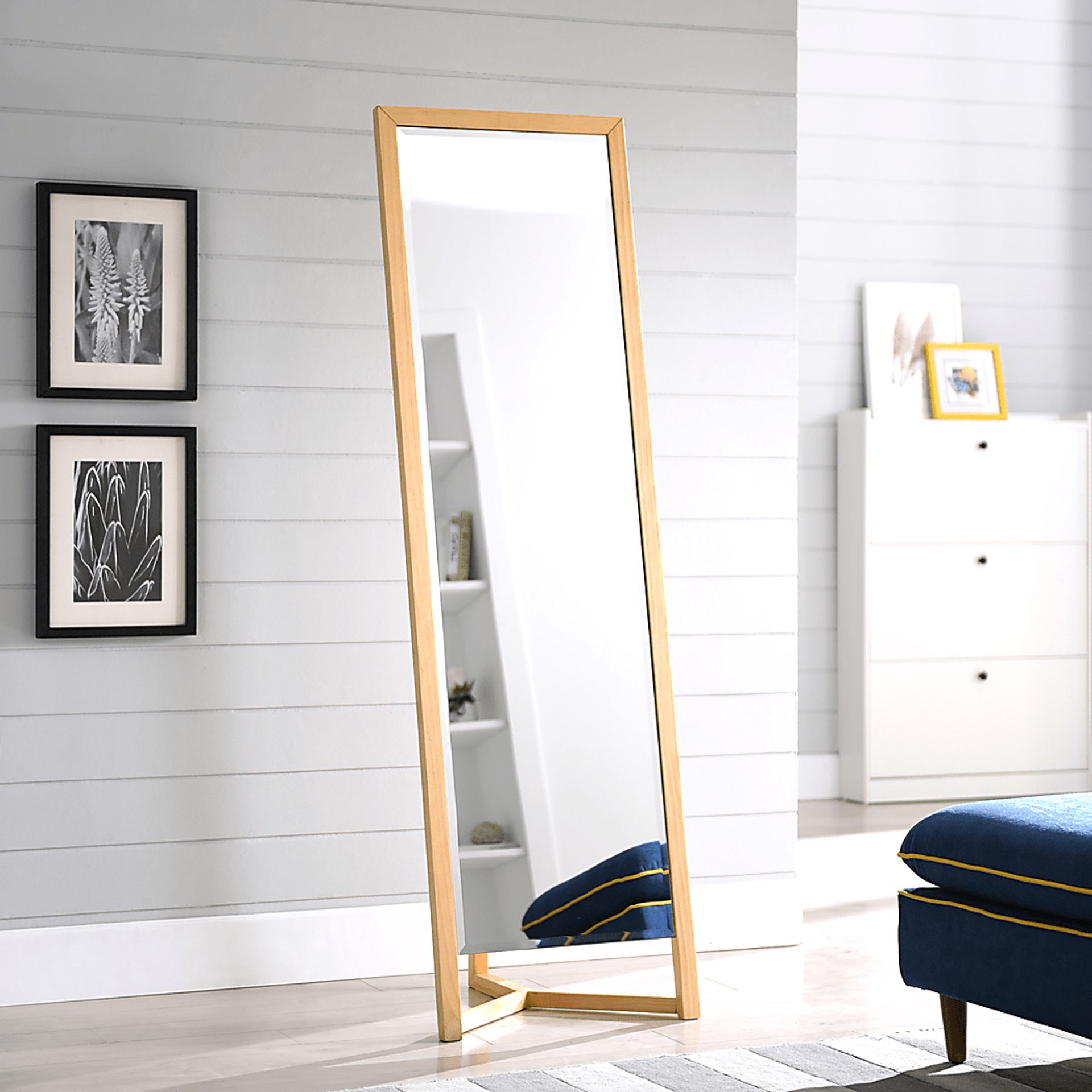 Wildbriar Brown Leaner Mirror - Image 8