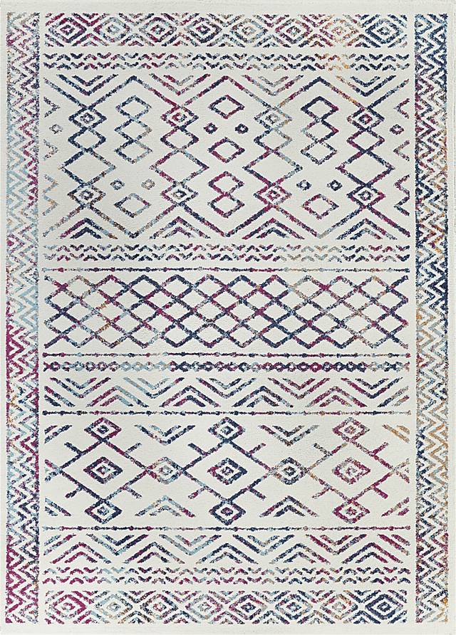 Wildbrook Blue 7'10 x 10' Rug - Thumbnail - Image 1