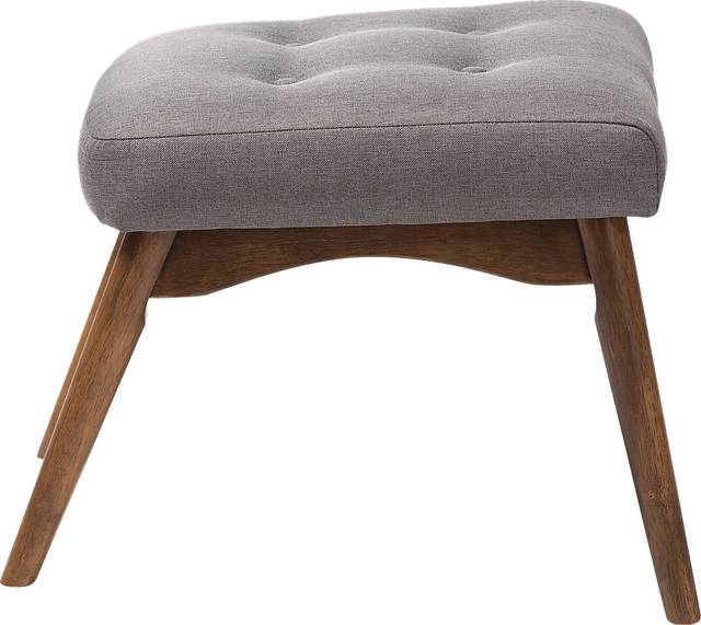 Wildernest Gray Ottoman - Thumbnail - Image 3