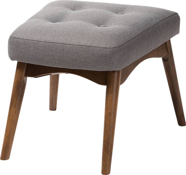 Wildernest Gray Ottoman - Thumbnail - Image 1