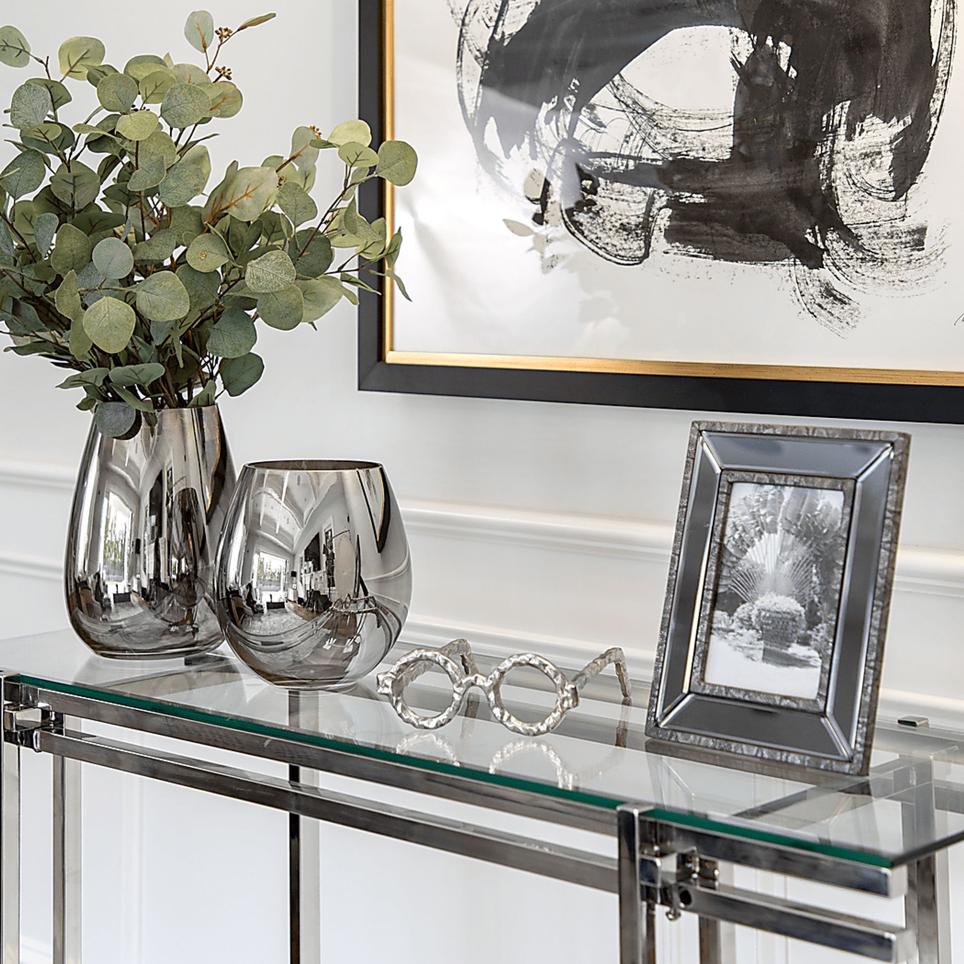 Wildhurst Silver Vase - Image 2