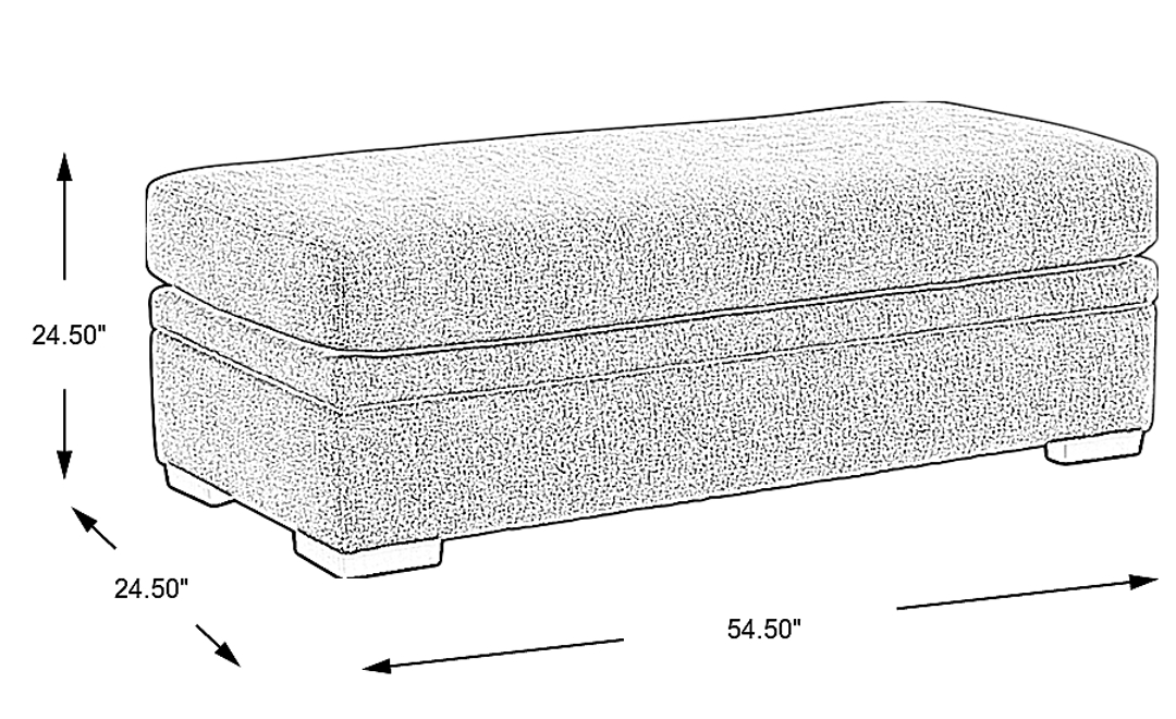 Wildwood Grove Storage Ottoman