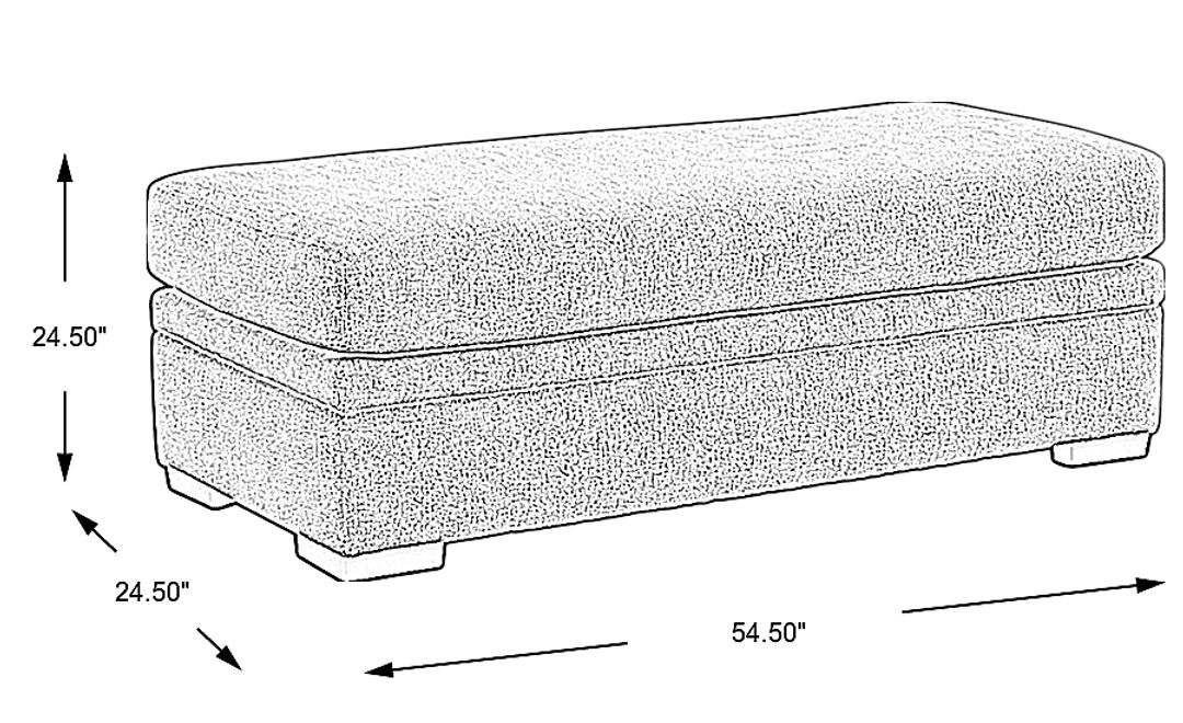 Wildwood Grove Storage Ottoman