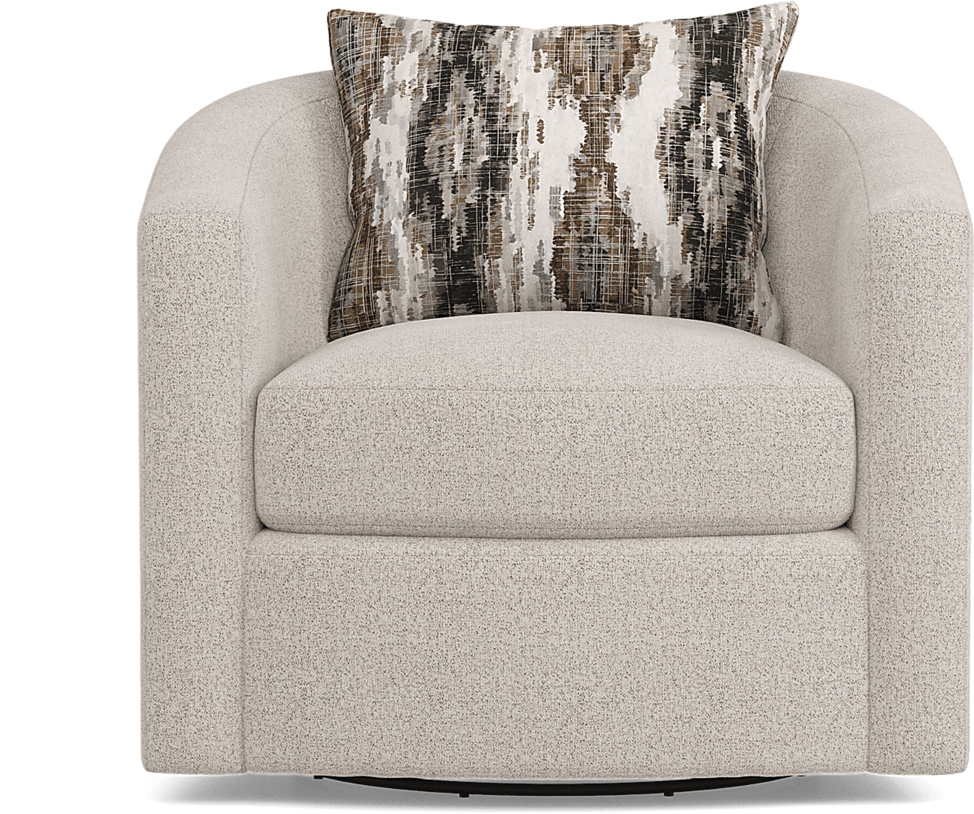 Wildwood Grove Beige Swivel Chair - Image 2