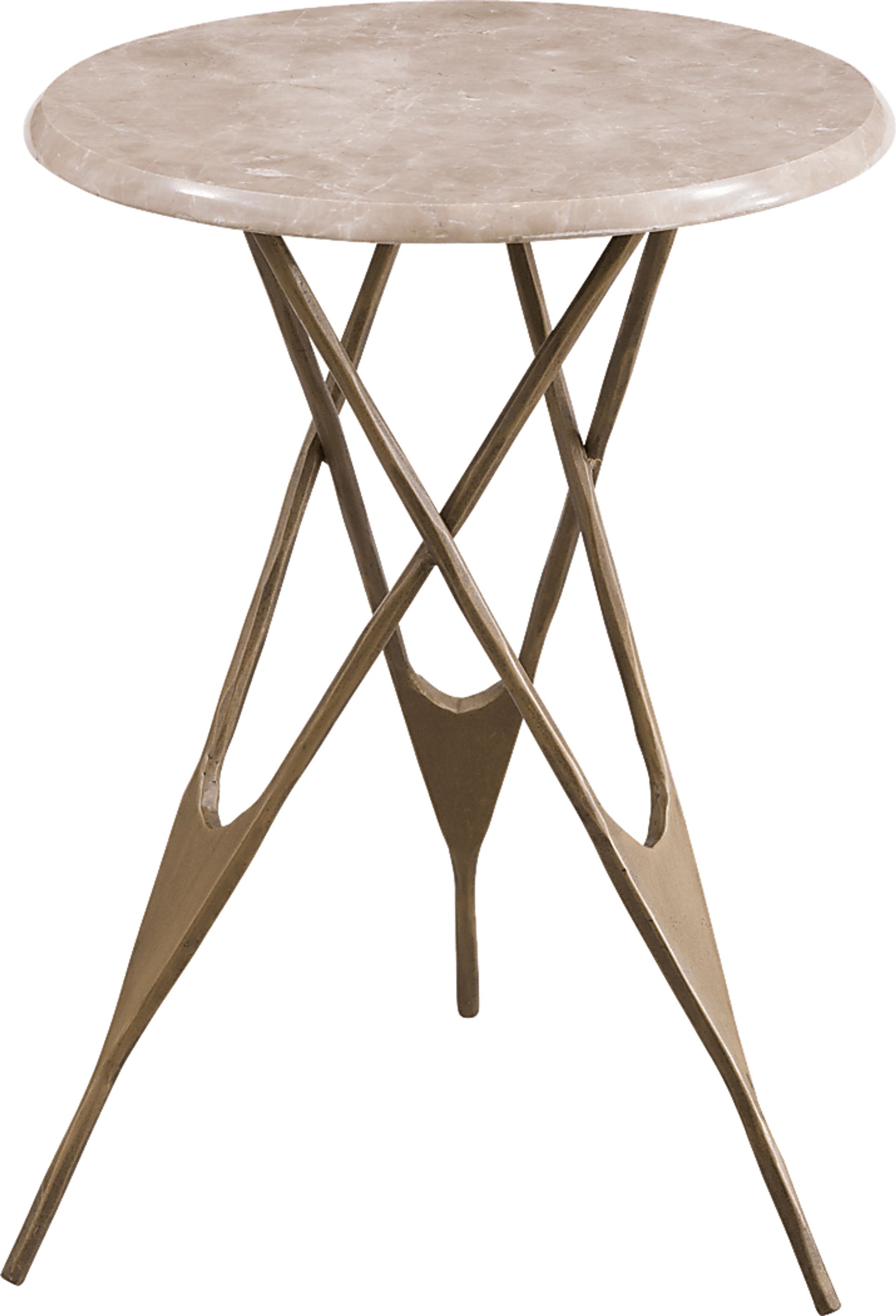 Wilene Brass Accent Table - Image 1