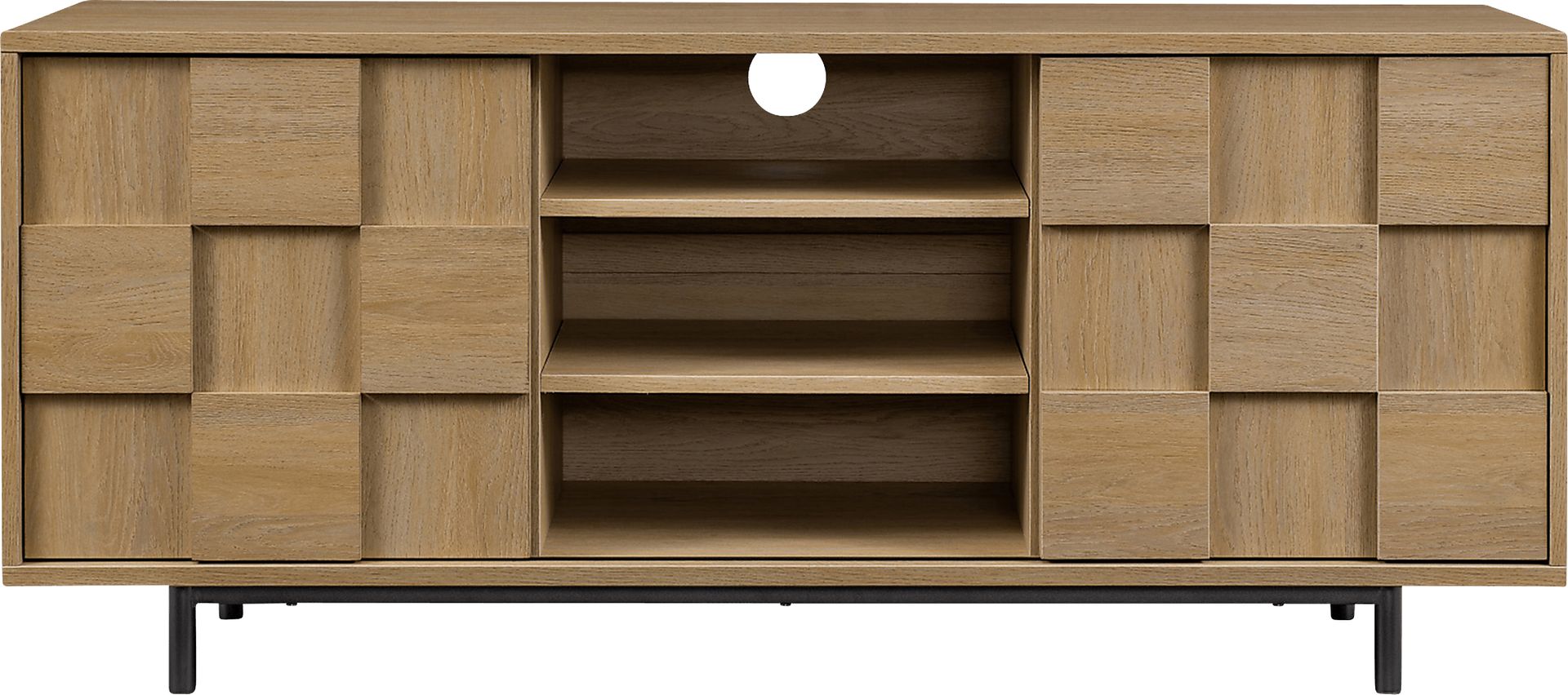 Wileyvale Light Oak 55 in. Console - Image 1