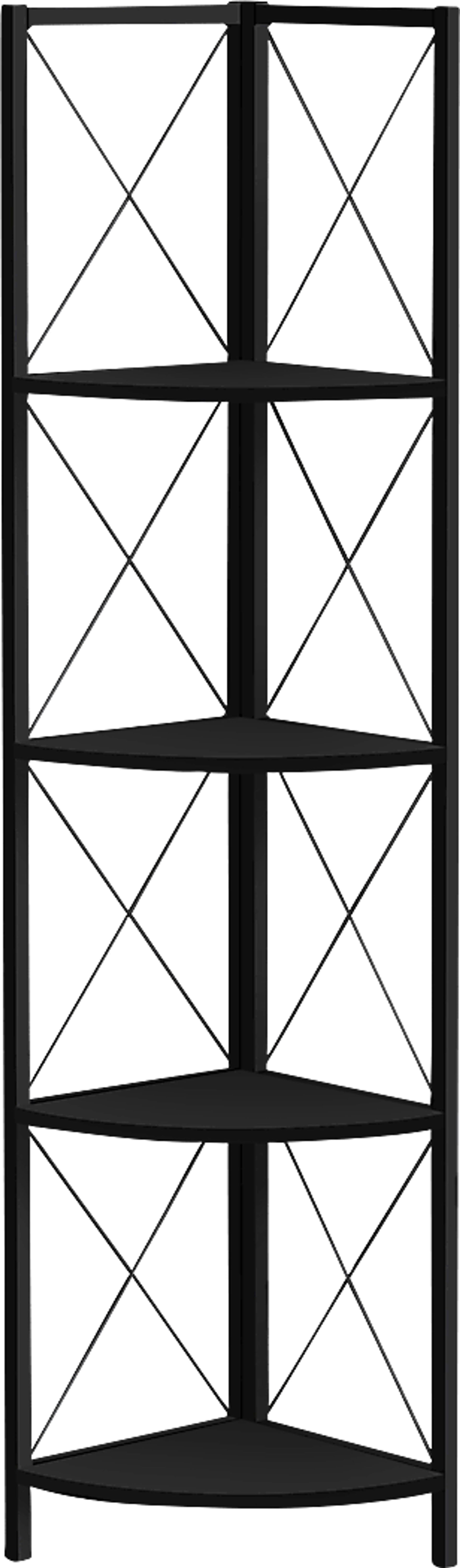 Wilford Black Bookcase - Image 1