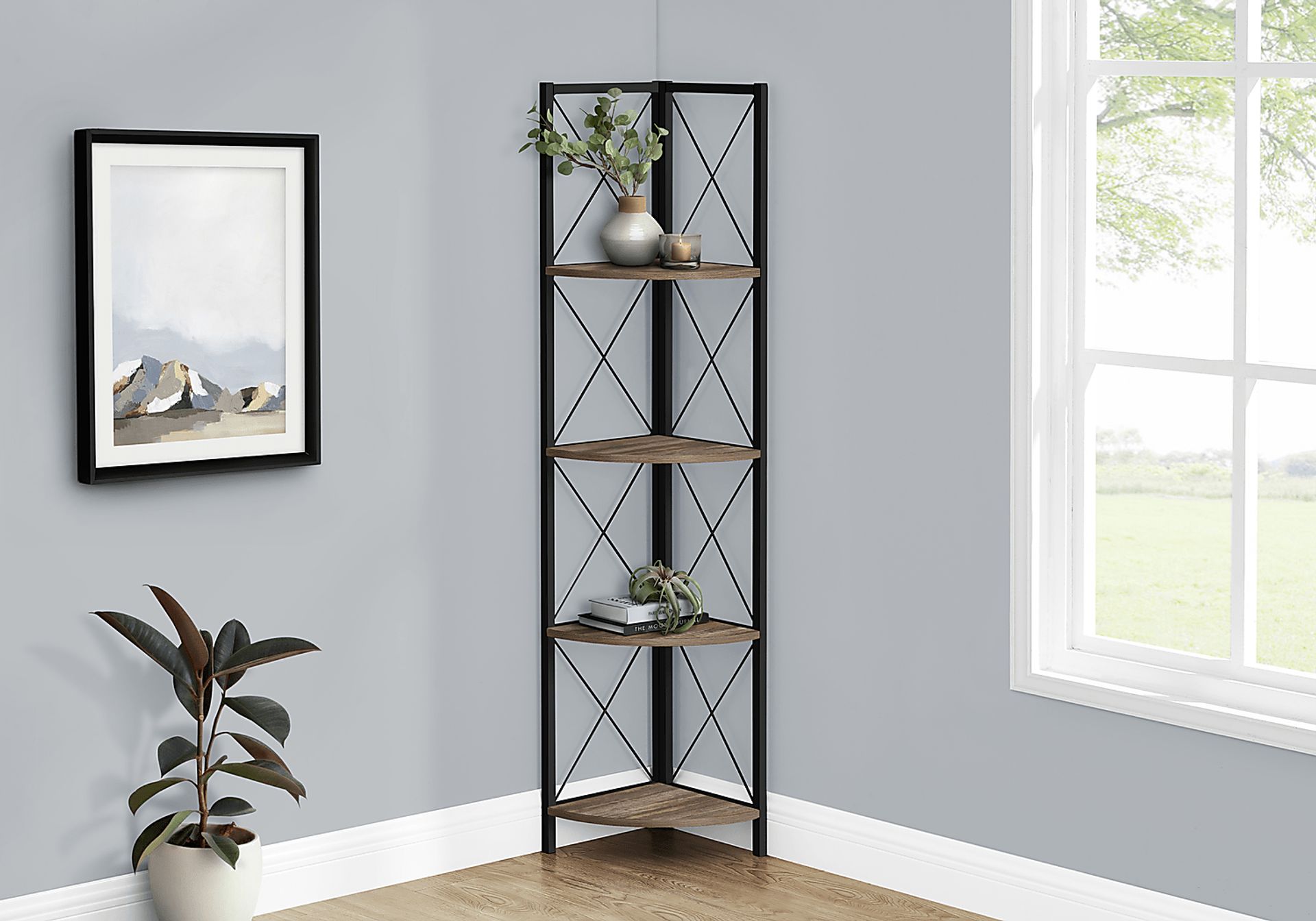 Wilford Brown Bookcase - Image 9