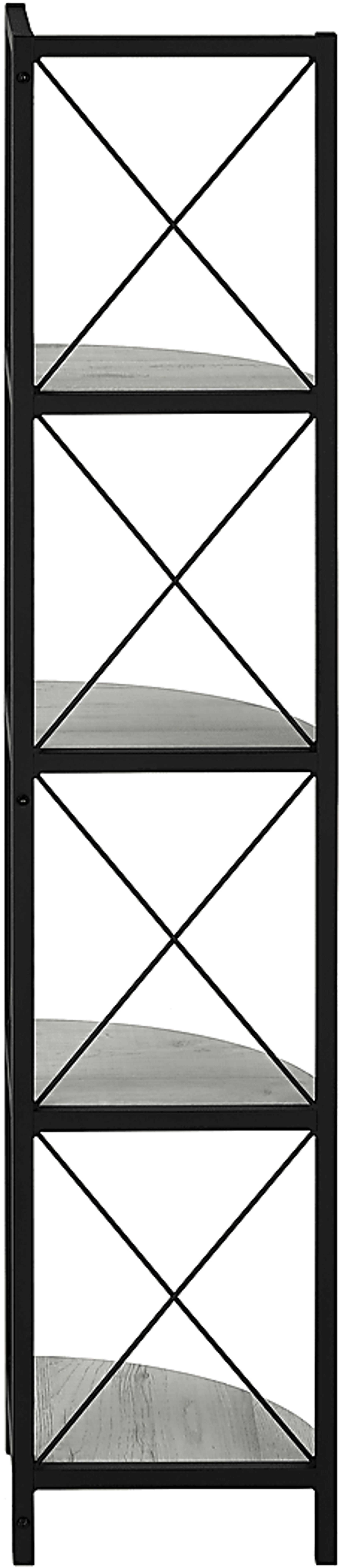 Wilford Gray Bookcase - Image 4