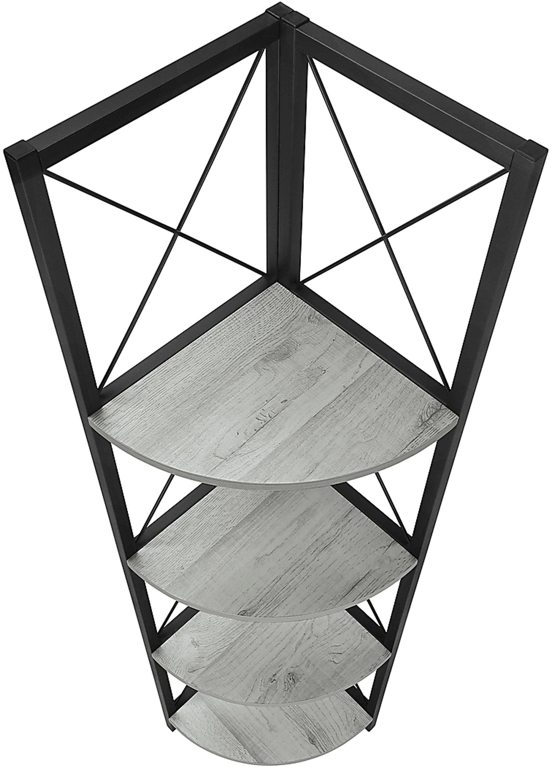 Wilford Gray Bookcase - Image 5