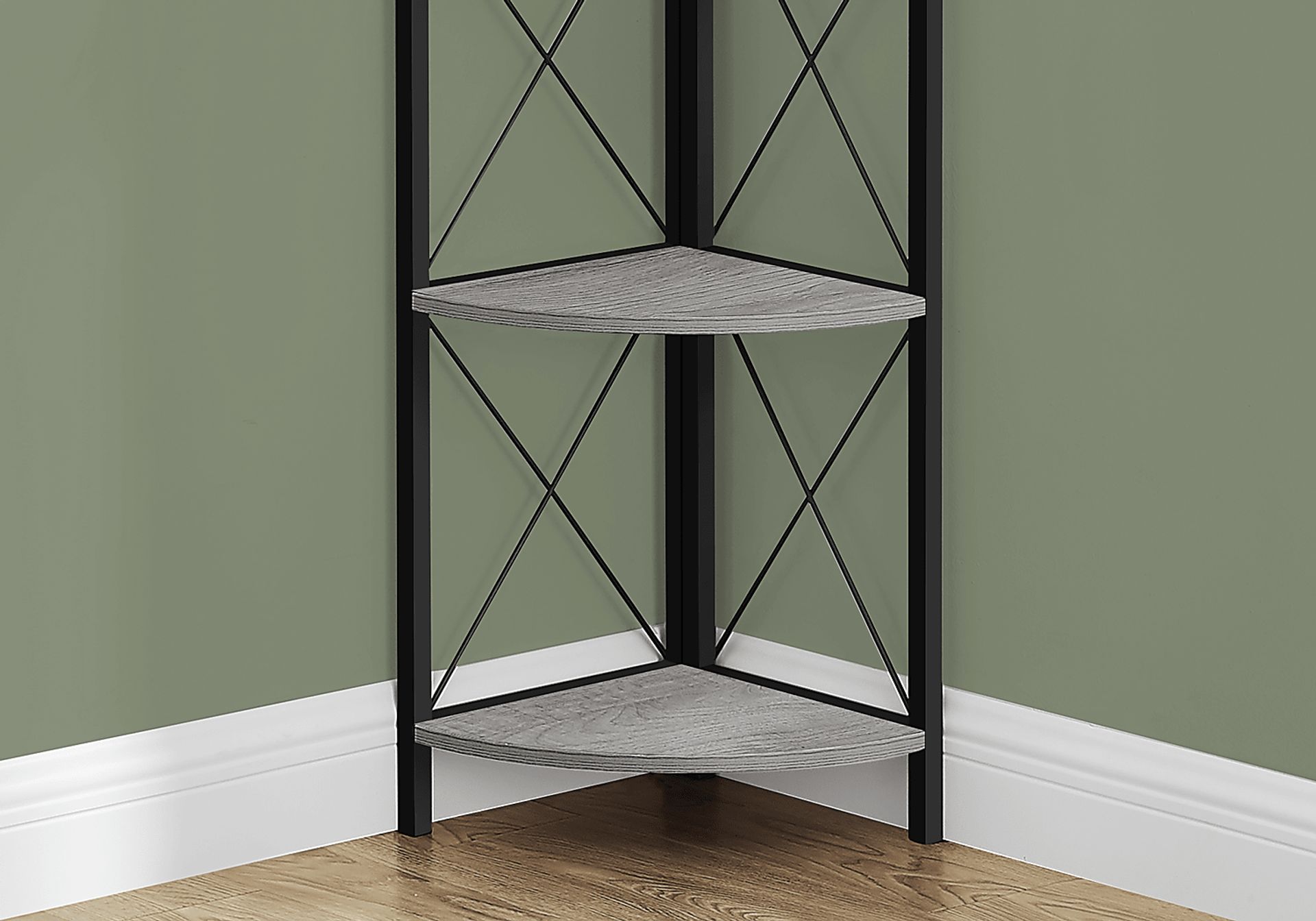 Wilford Gray Bookcase - Image 8