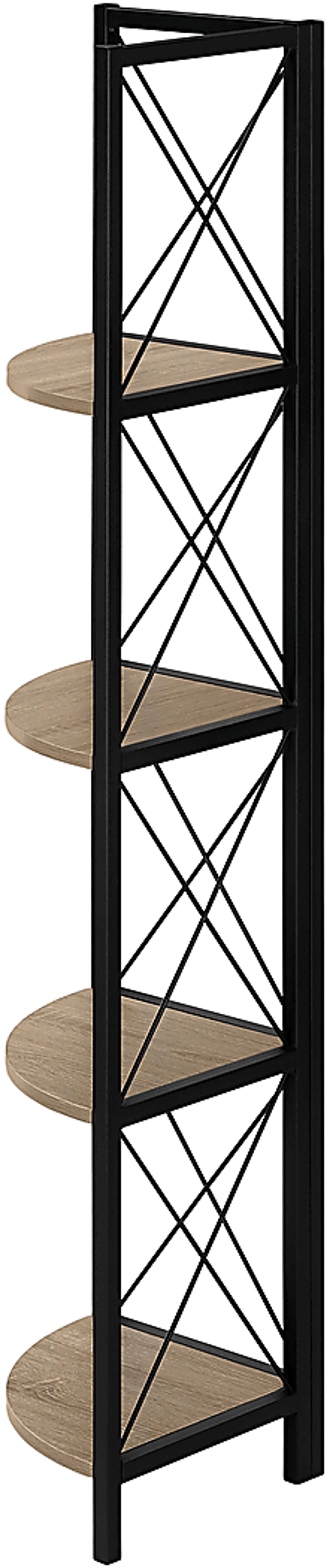 Wilford Taupe Bookcase - Image 2