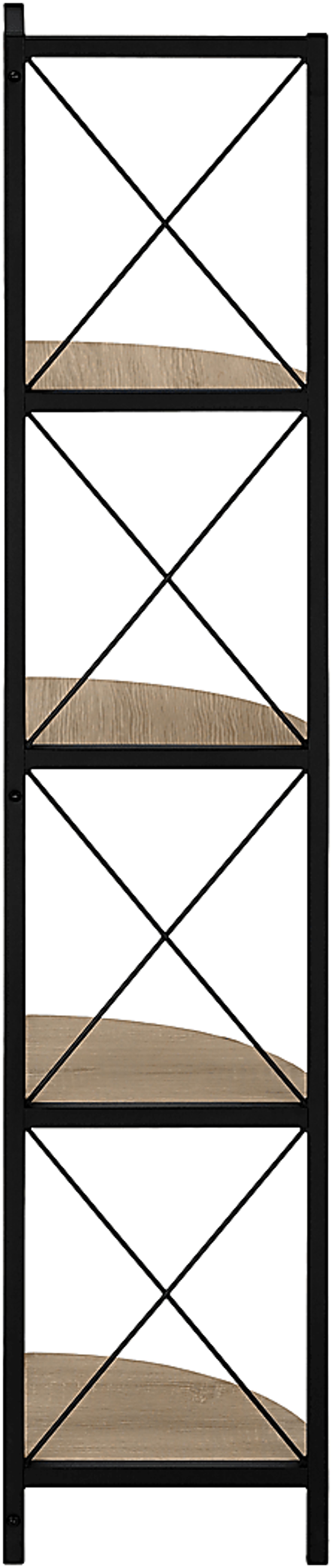Wilford Taupe Bookcase - Image 4