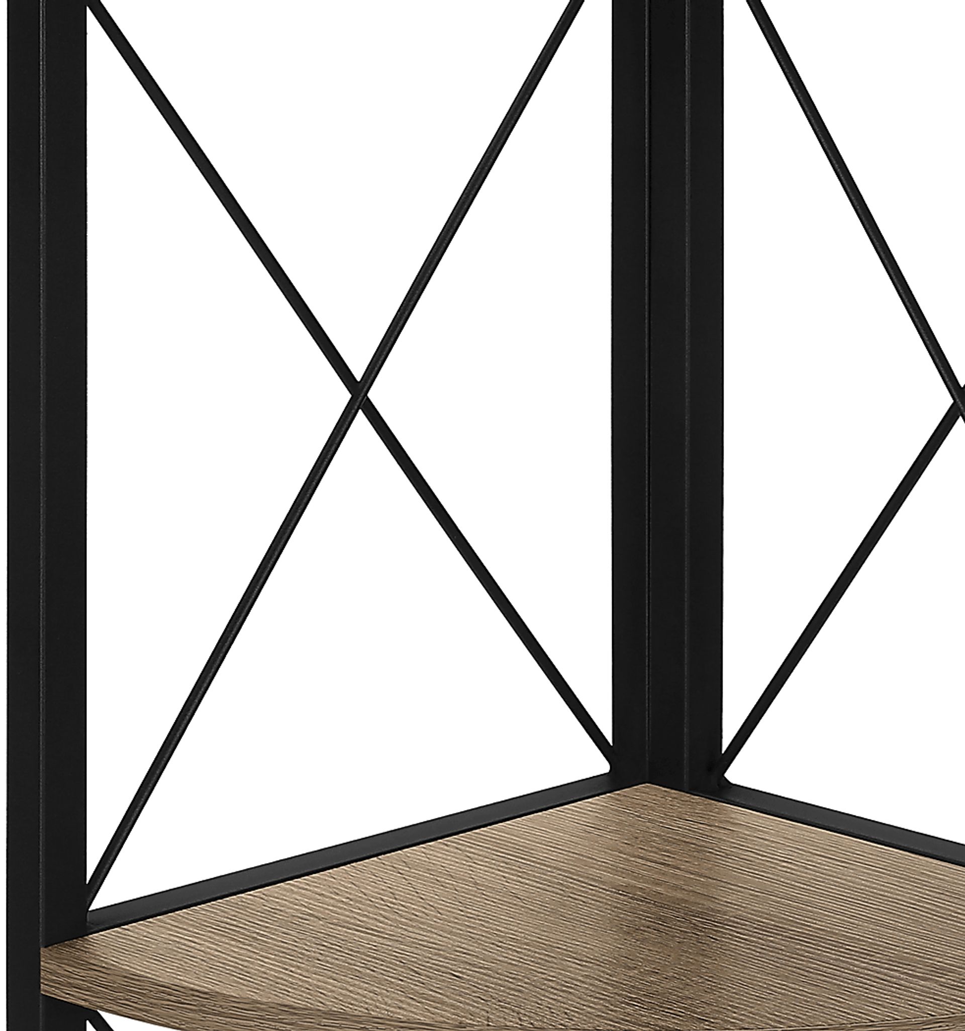 Wilford Taupe Bookcase - Image 6