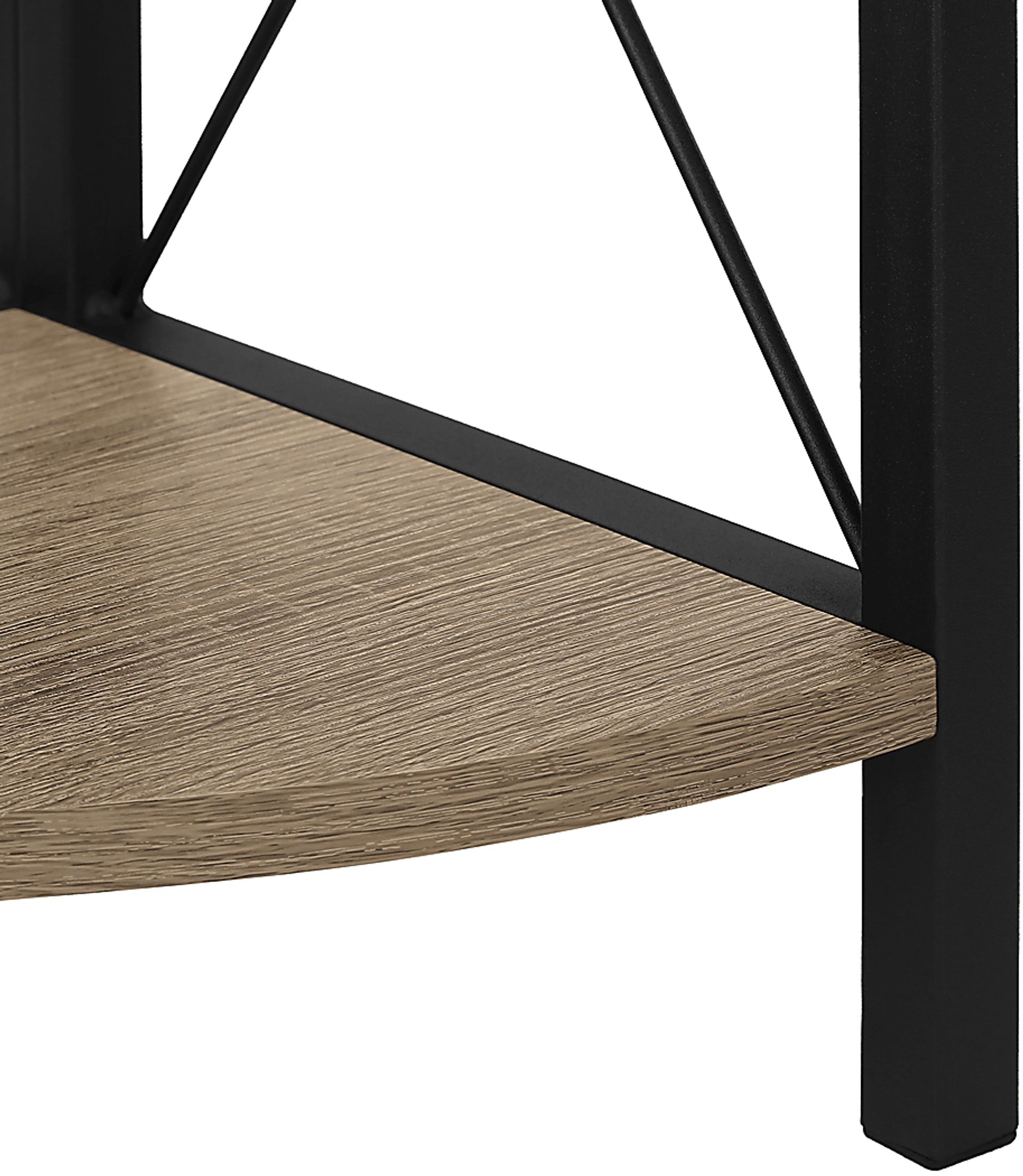 Wilford Taupe Bookcase - Image 7