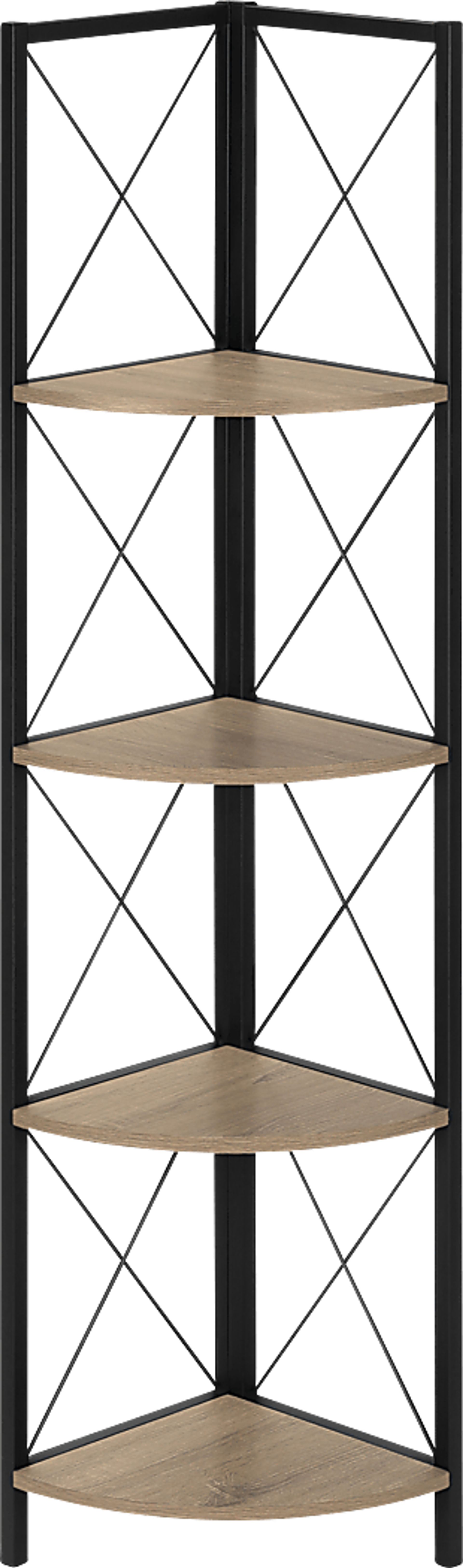 Wilford Taupe Bookcase - Image 1