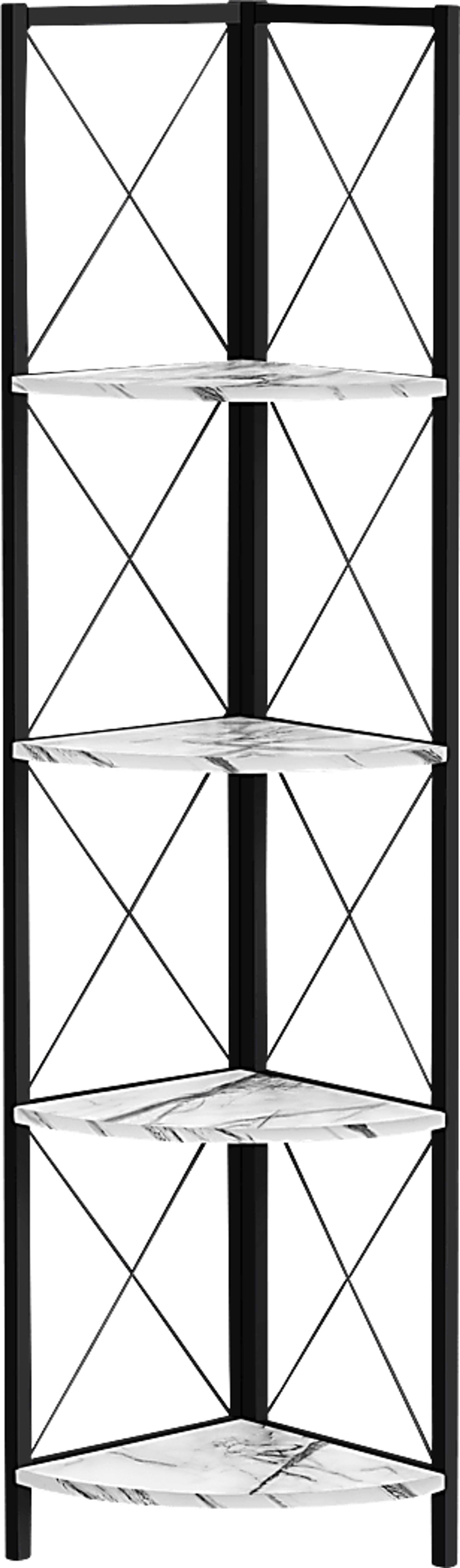 Wilford White Bookcase - Image 1