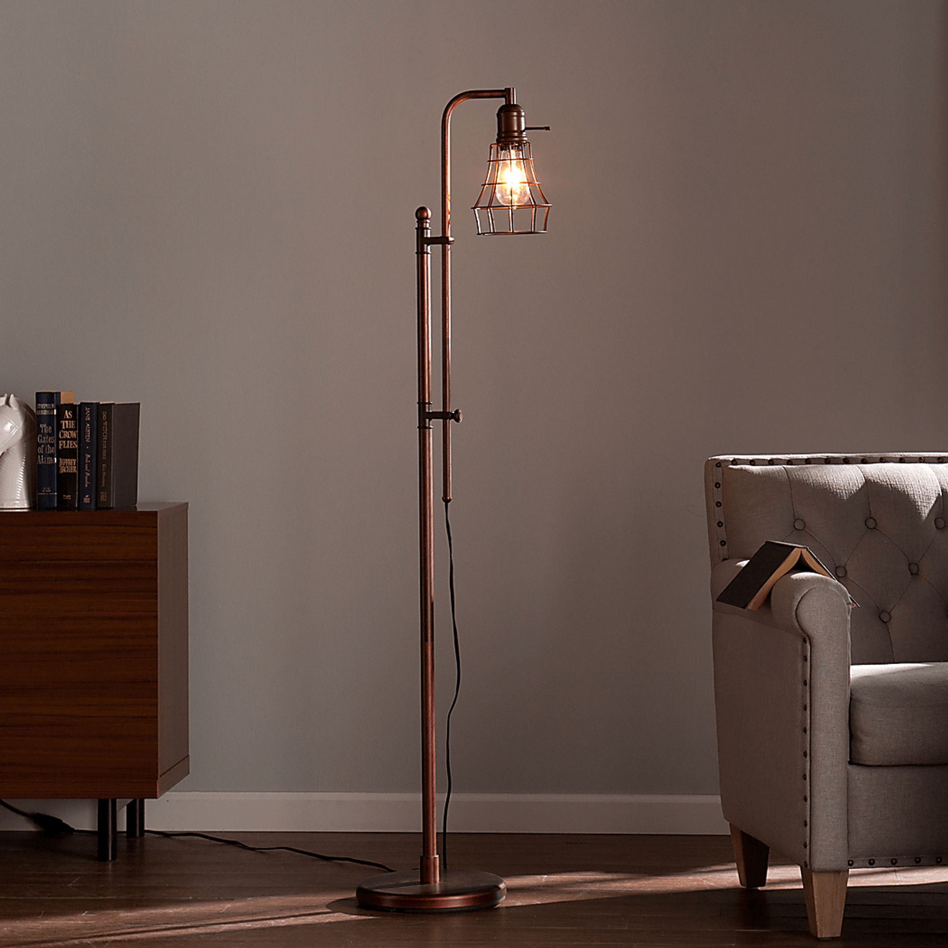 Wilfred Bronze Floor Lamp - Image 2