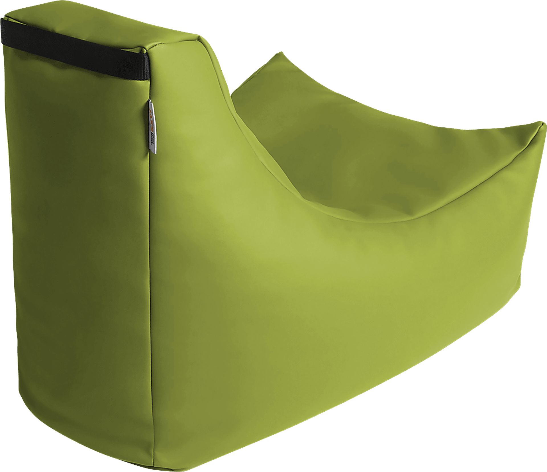Kids Wilfy Green Small Bean Bag Chair - Image 4
