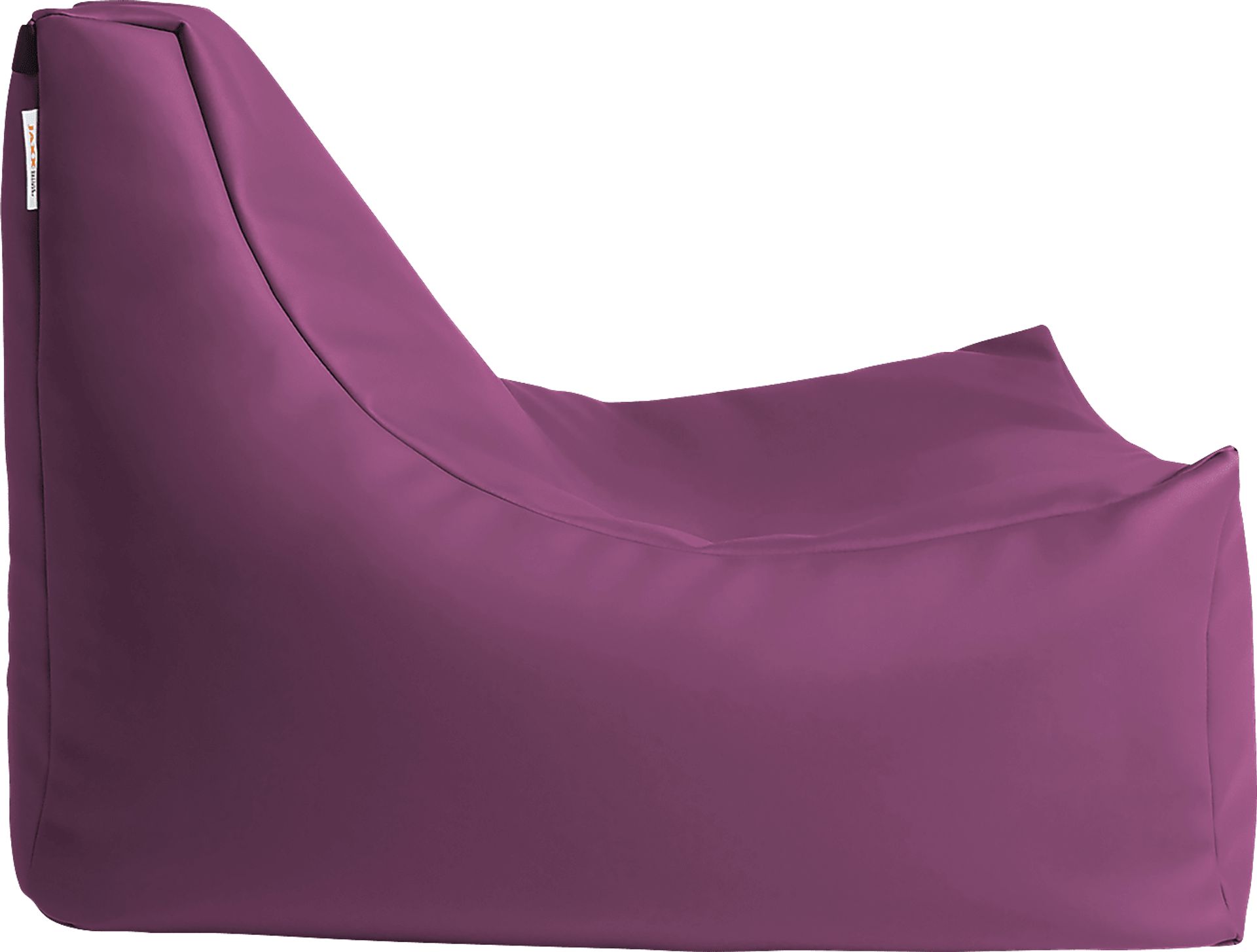 Kids Wilfy Purple Small Bean Bag Chair - Image 3