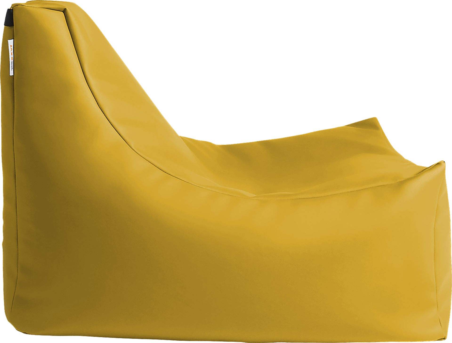 Kids Wilfy Yellow Small Bean Bag Chair - Image 3