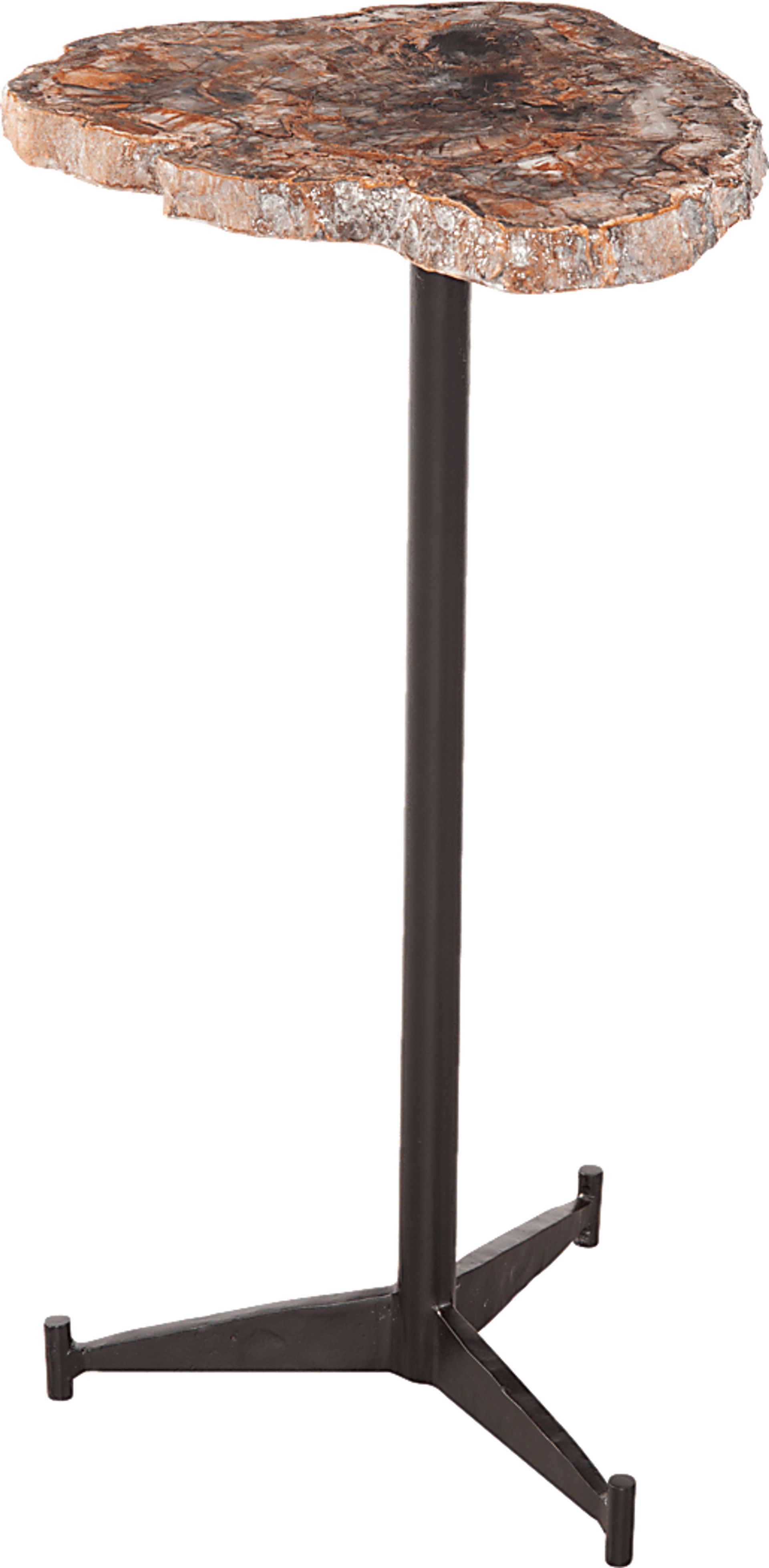 Wilgus Brown Accent Table - Image 1