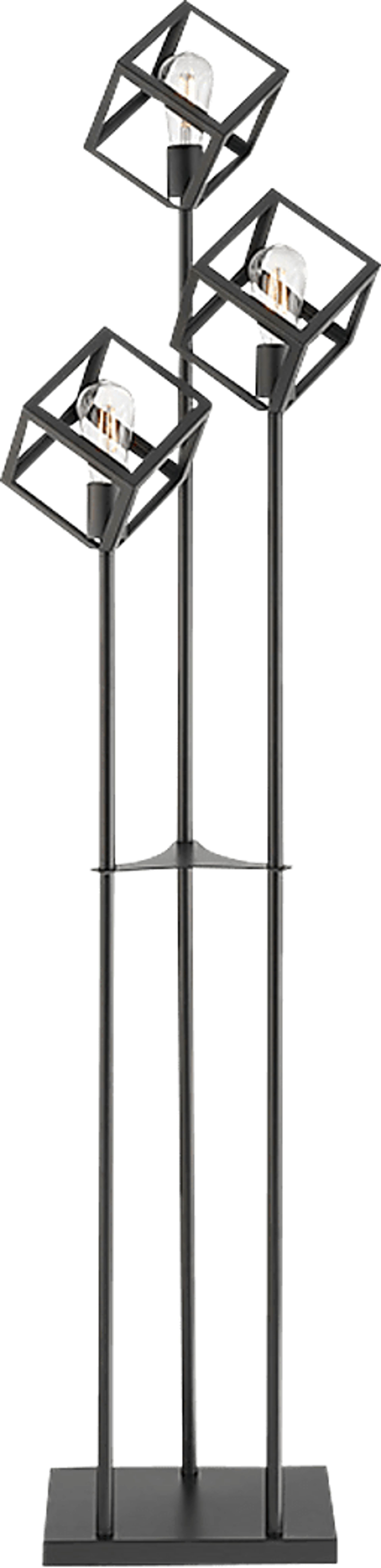 Wilkins Trail Black Floor Lamp - Image 1