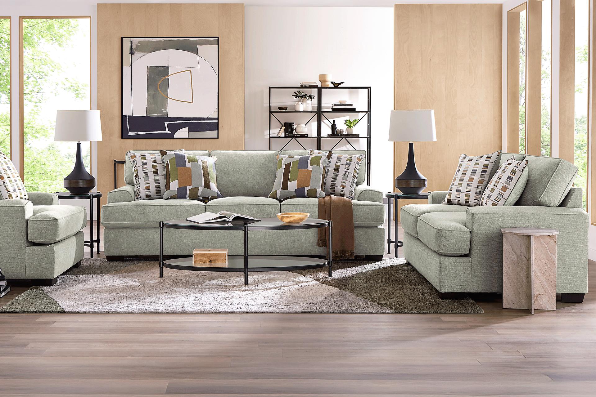 Wilkinson Green 2 Pc Living Room
