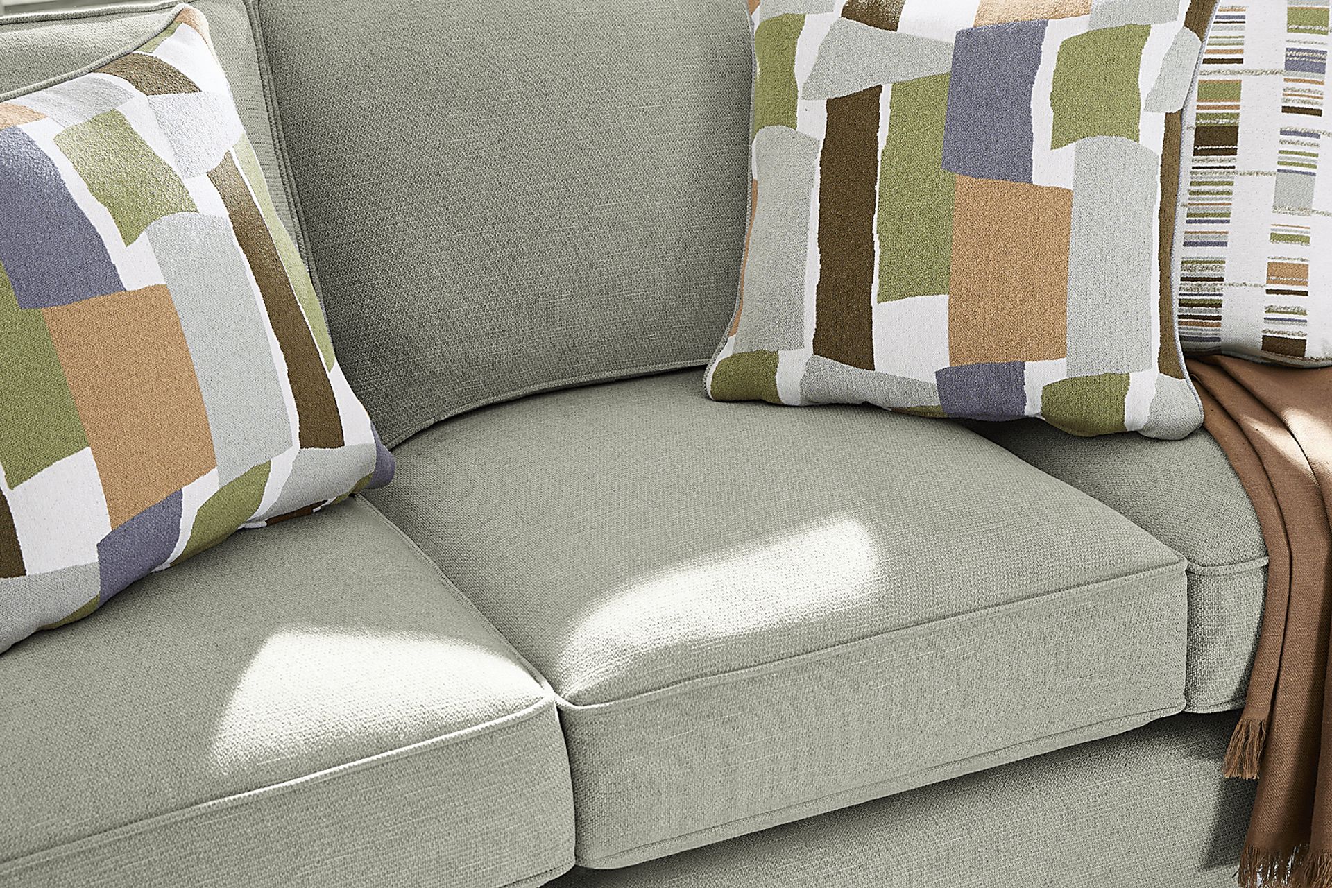 Wilkinson Green Gel Foam Sleeper Sofa - Image 4