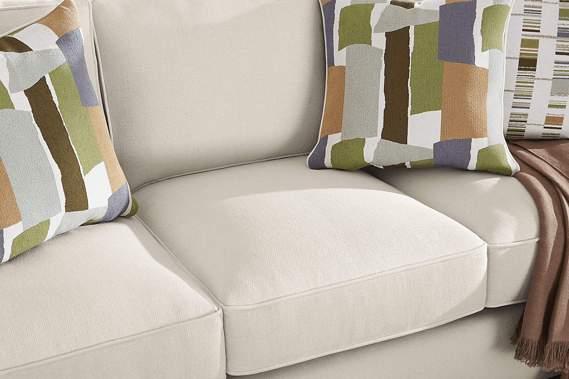 Wilkinson White Gel Foam Sleeper Sofa - Image 4