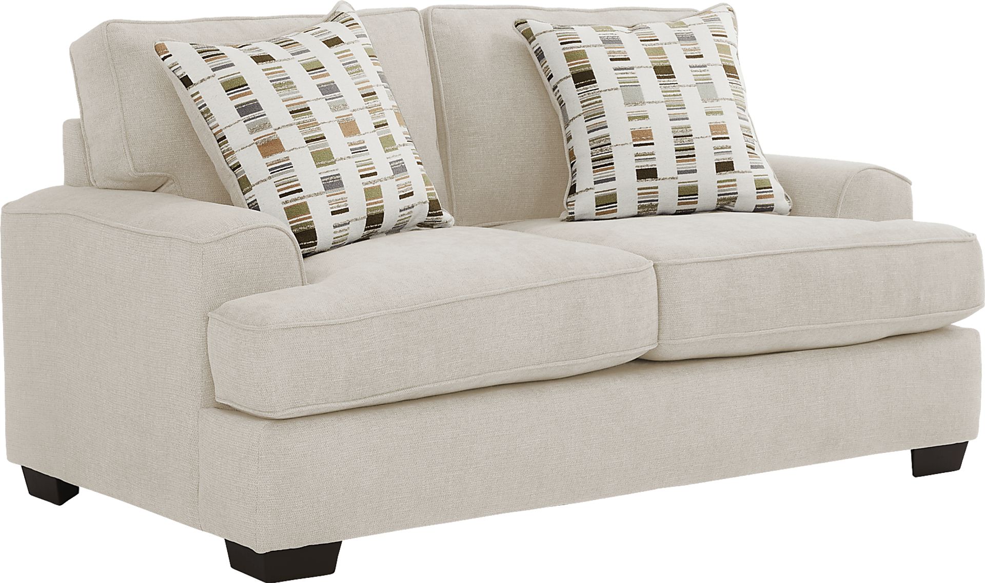 Wilkinson White Loveseat - Image 3