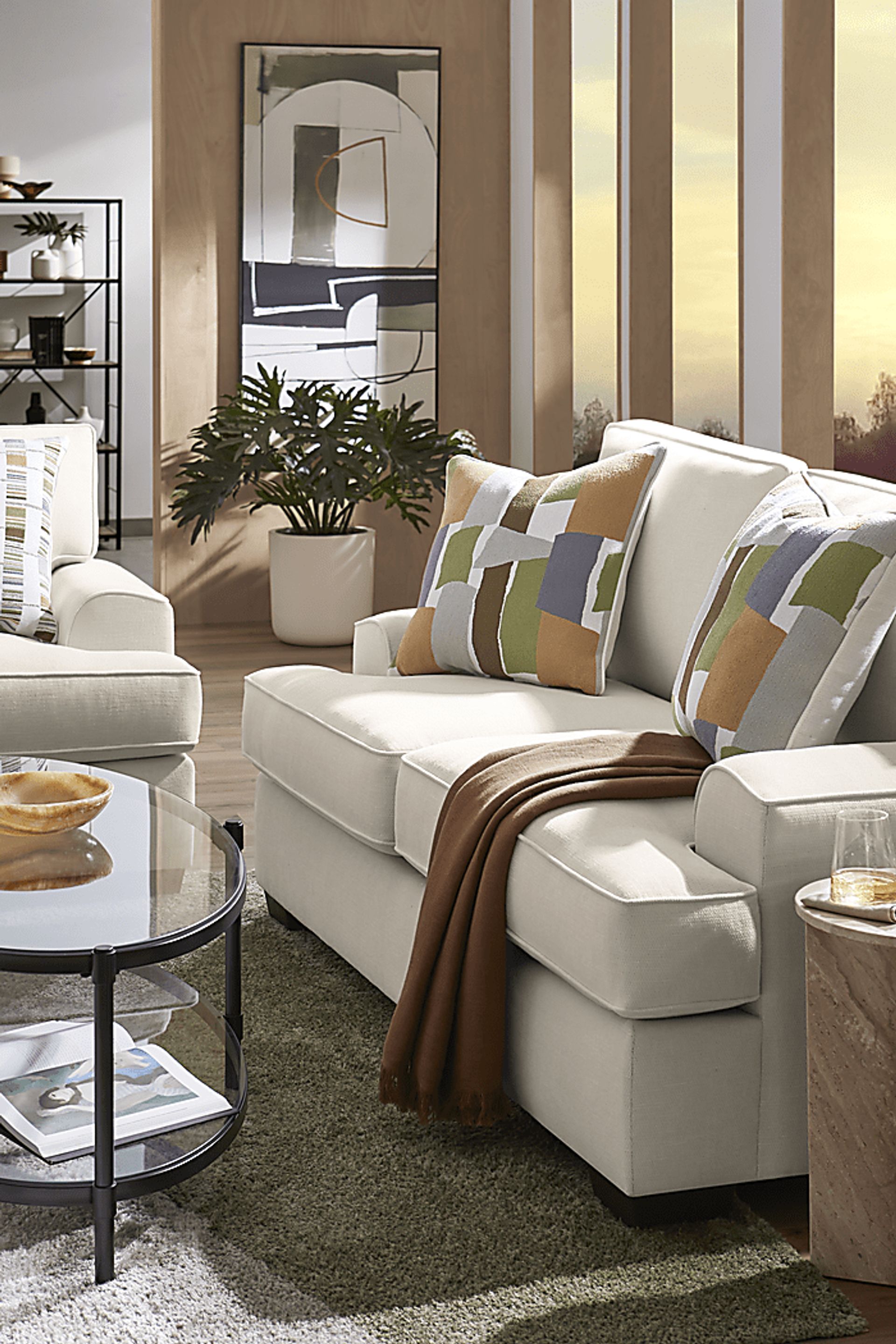Wilkinson White 2 Pc Living Room - Image 8