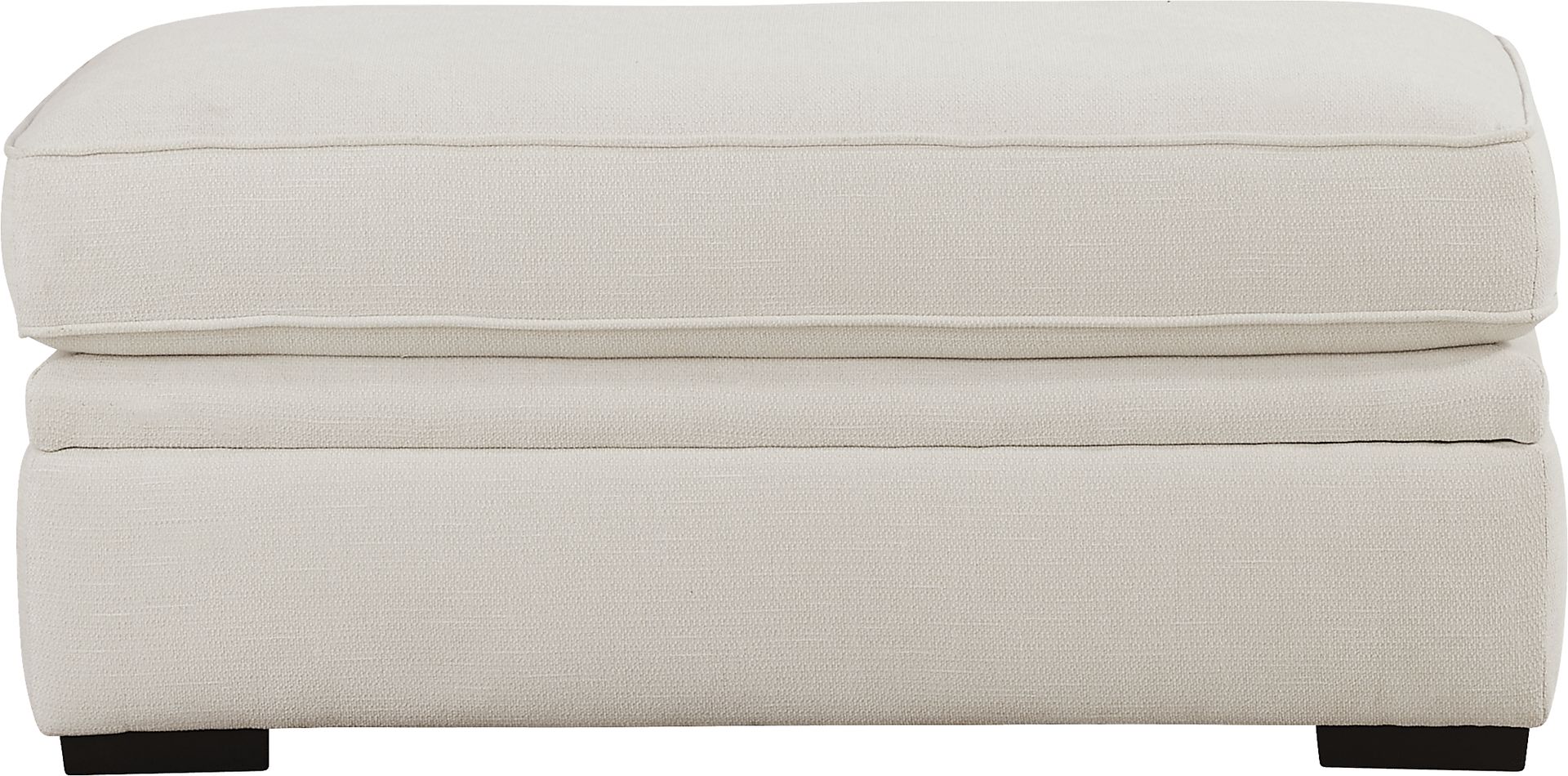 Wilkinson White Ottoman - Image 3