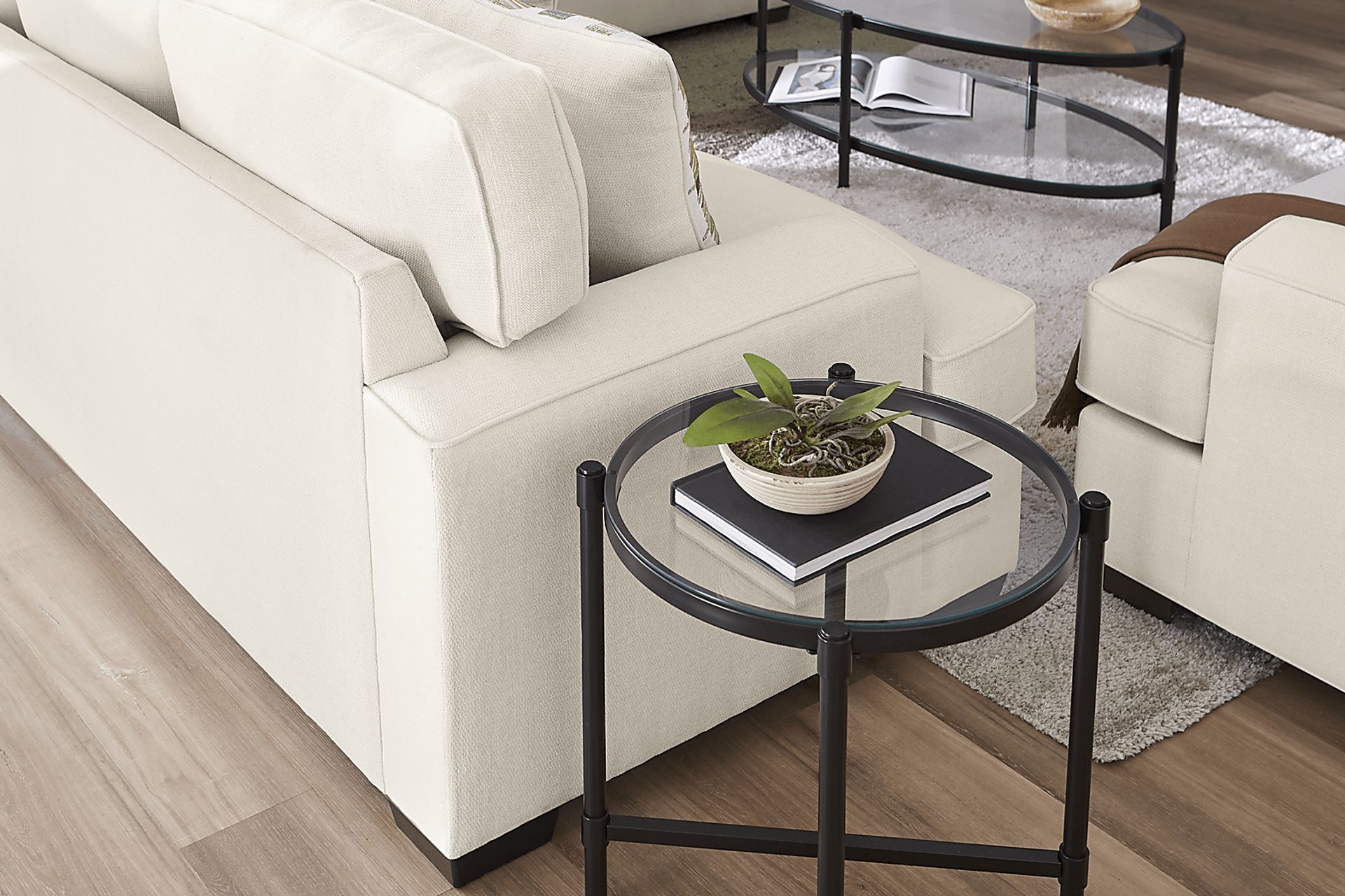 Wilkinson White Sleeper Sofa - Image 5