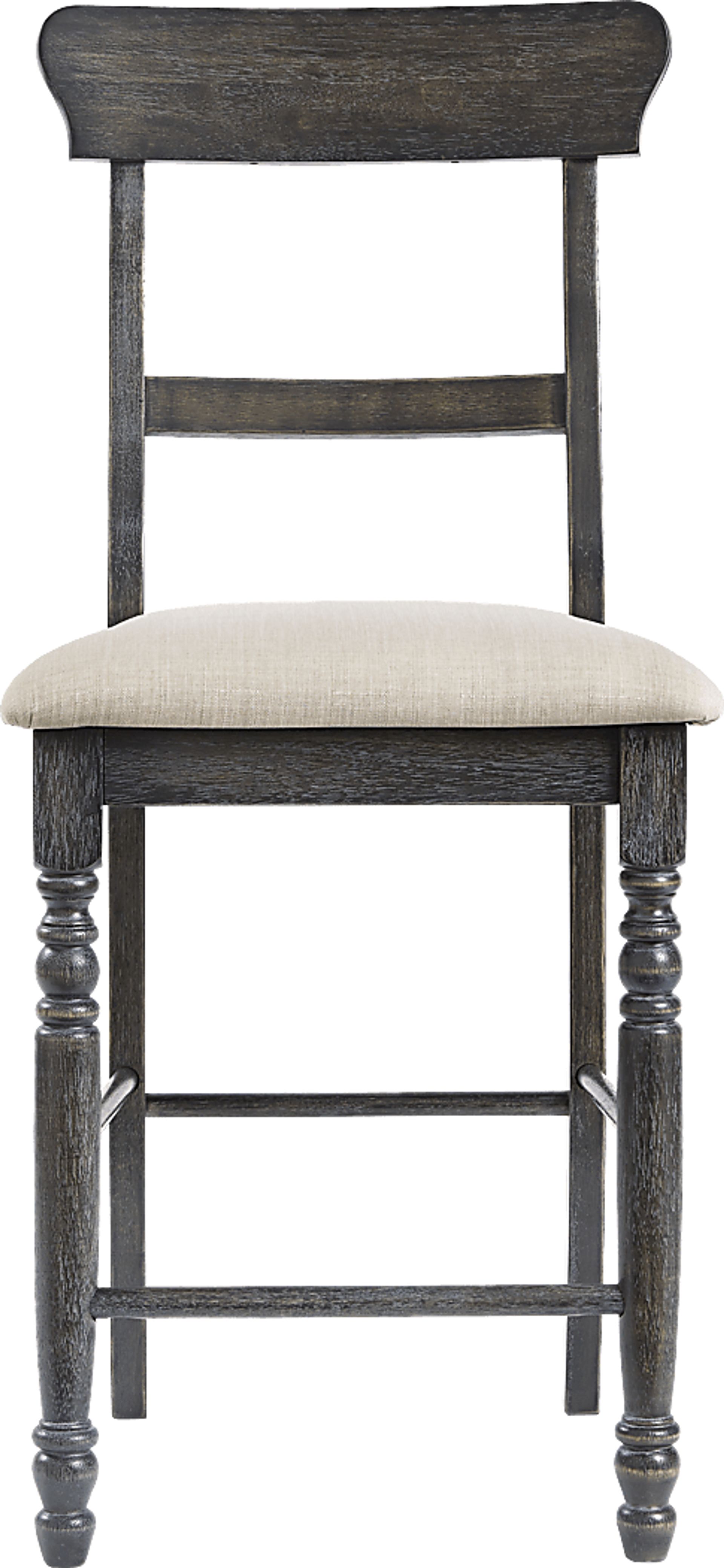 Willamina Black Counter Stool, Set of 2 - Image 3