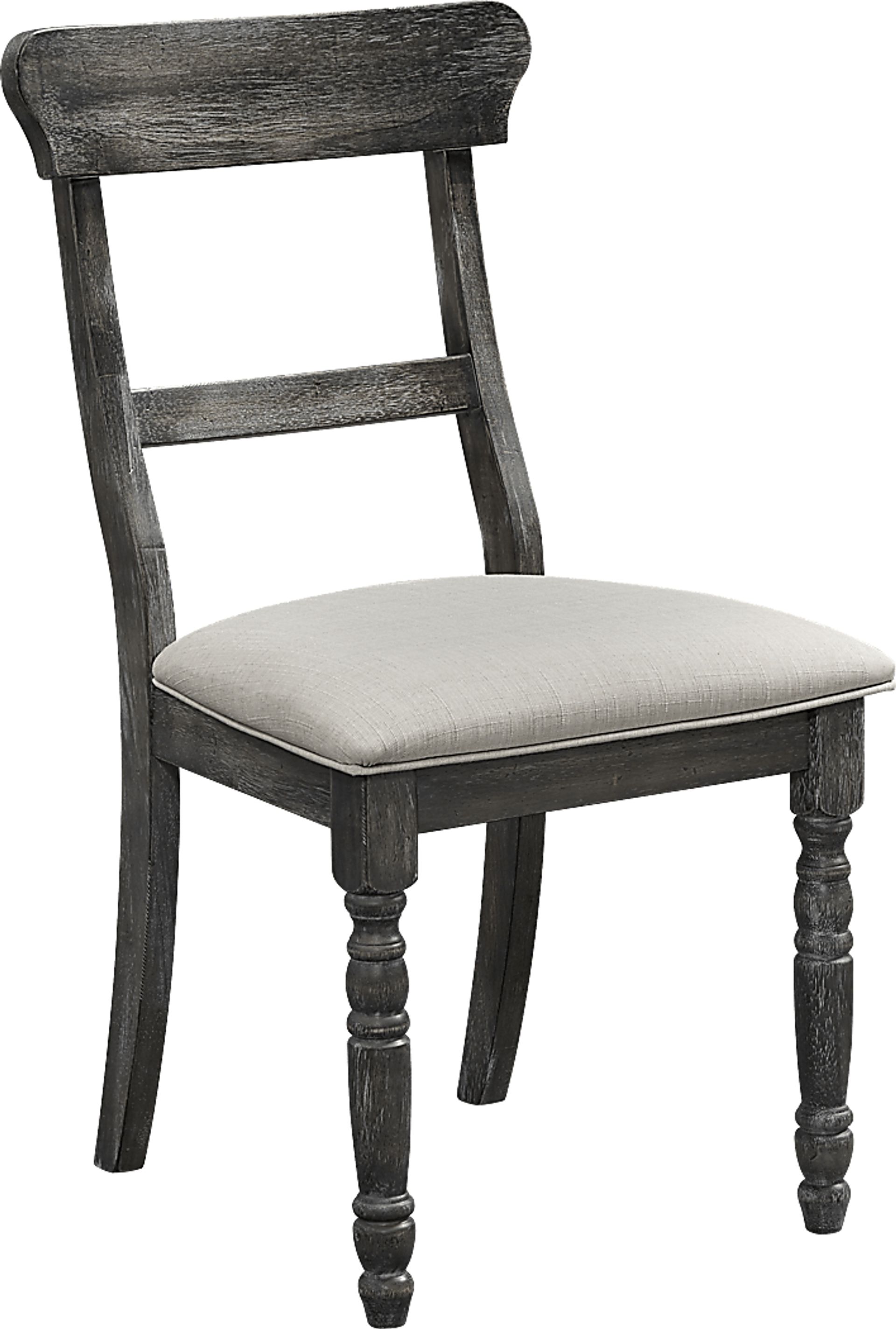 Willamina Black Side Chair, Set of 2 - Image 2